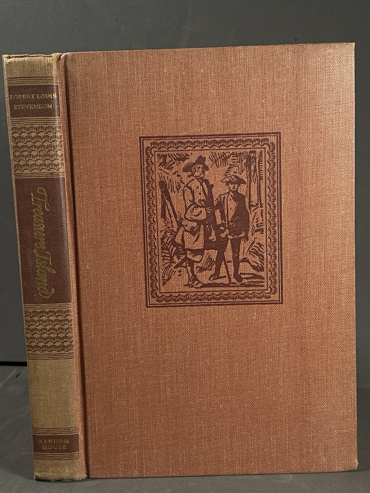 1949 Treasure Island Robert Louis Stevenson William Sharp Illus Random House HC