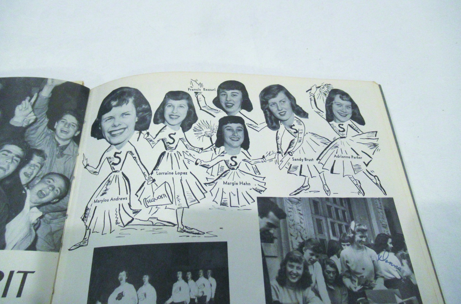 Sequoia High School yearbook, Cherokee, c. 1952