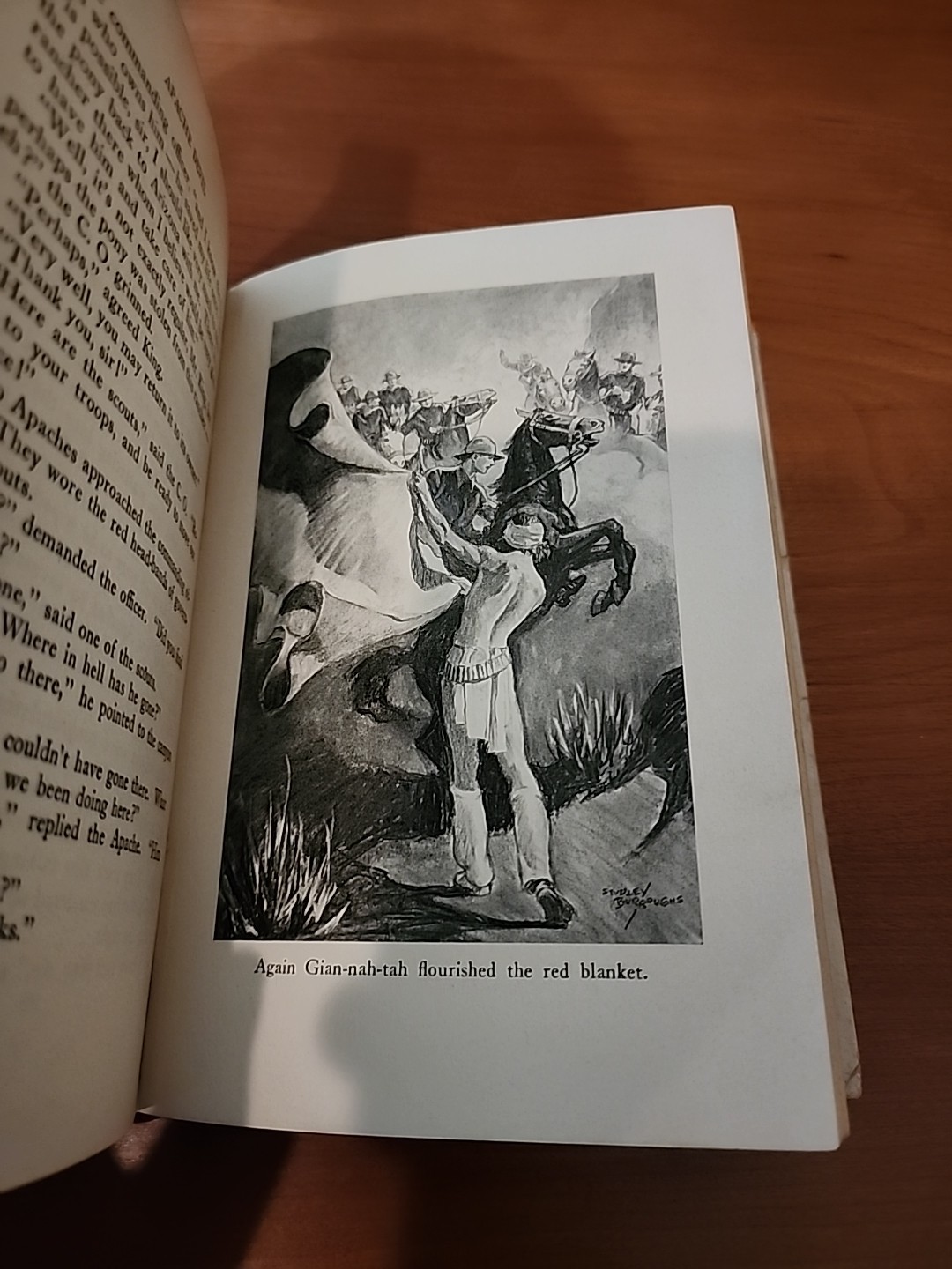 Apache Devil By Edgar Rice Burroughs, 1933 First Edition W/DJ, Glossy Internals!