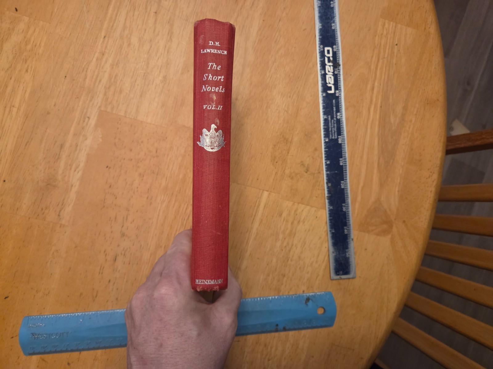 The Short Novels Vol. II by D. H. Lawrence – 1956 Willaim Heinemann Hardcover