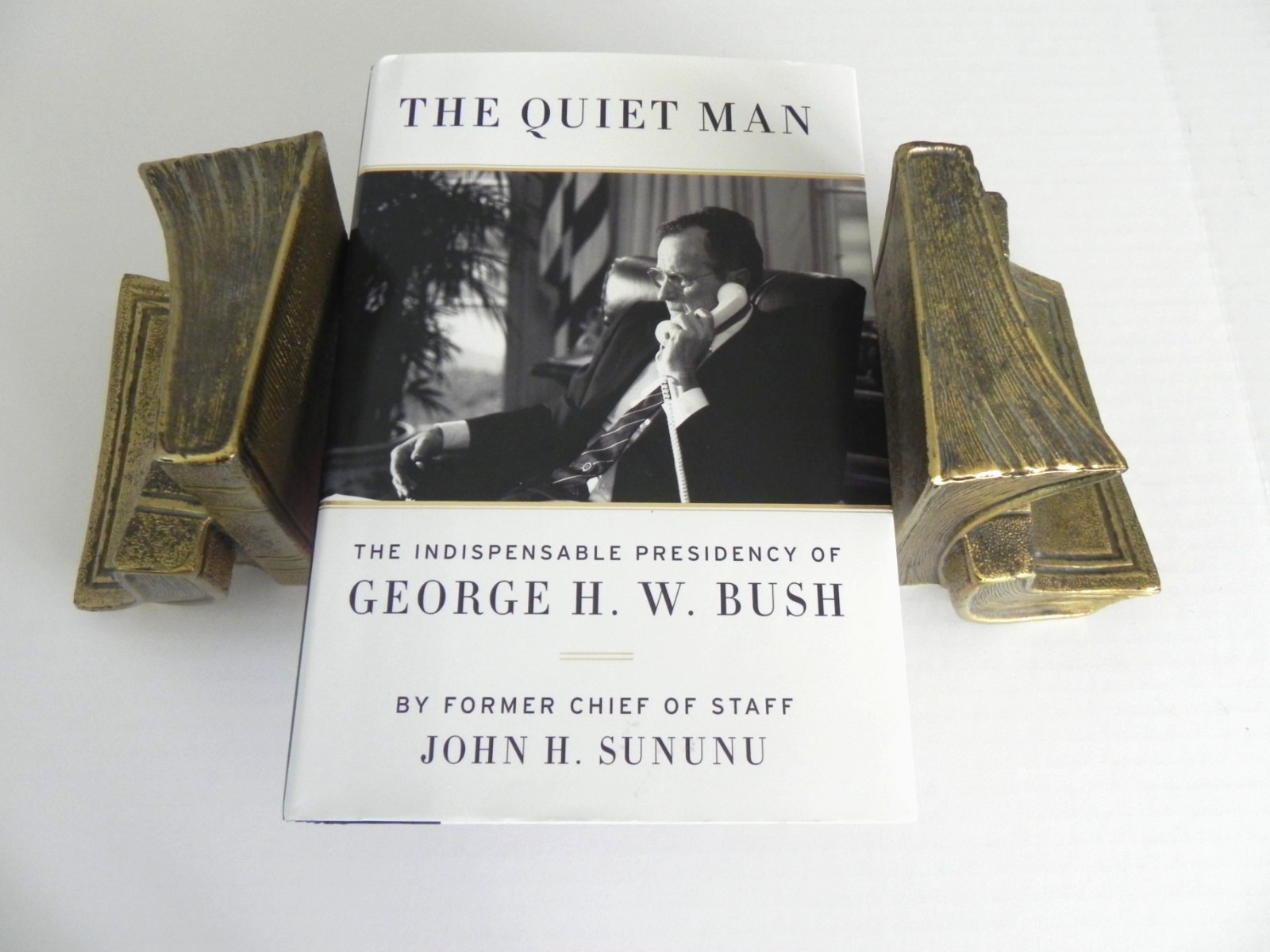 SIGNED The Quiet Man John Sununu George H.W. Bush Presidency Stated 1st Edition