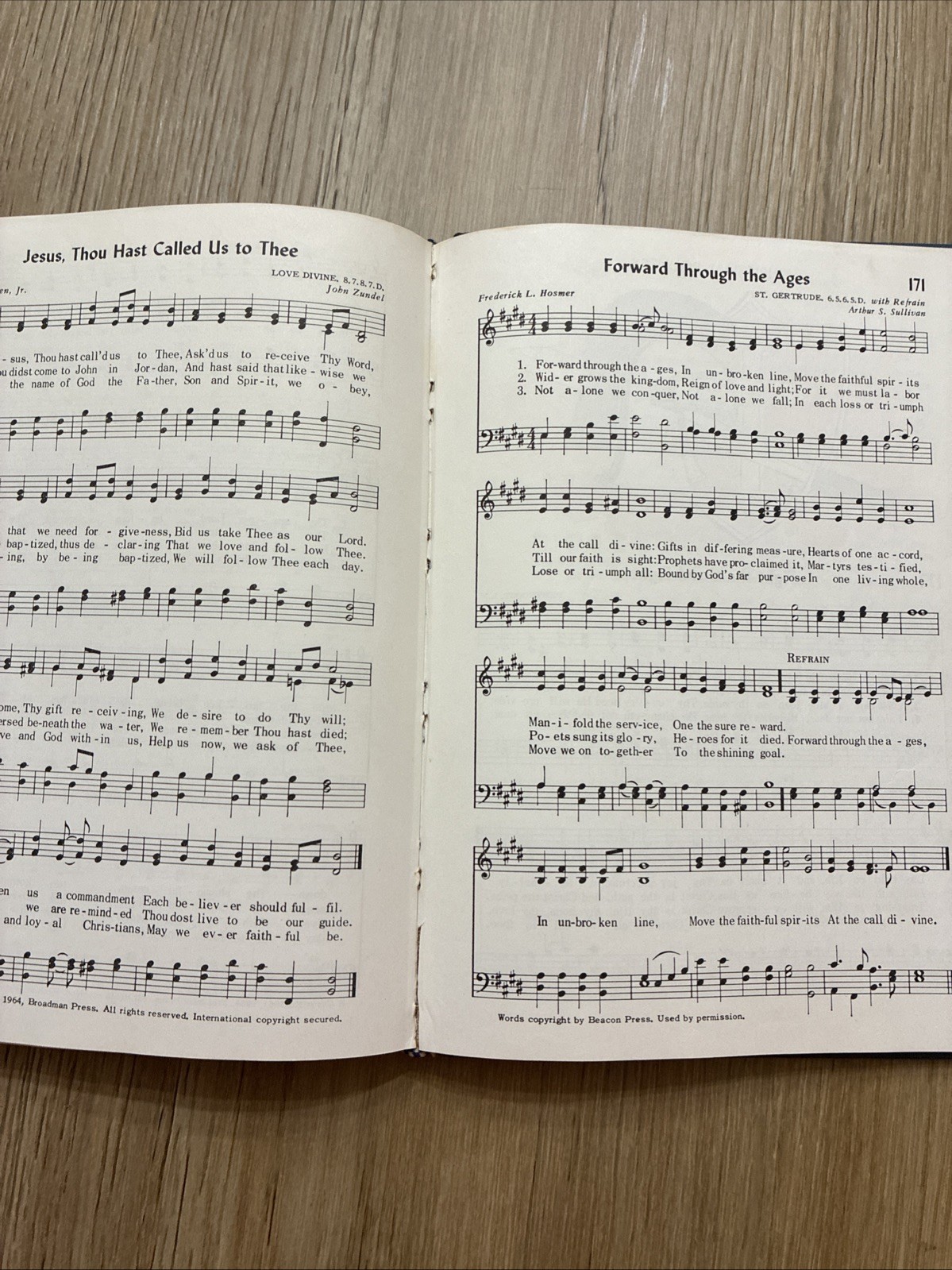 Junior Hymnal Broadman Press 1964