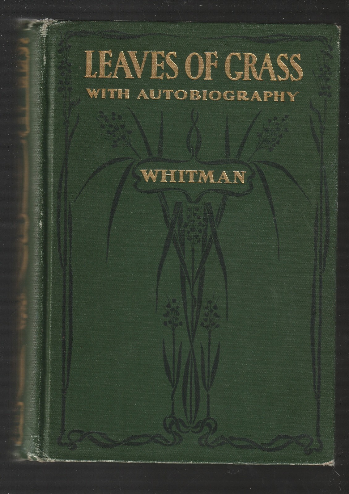 1900 Leaves of Grass Walt Whitman David McKay Edition W/ Autobiography + Inserts