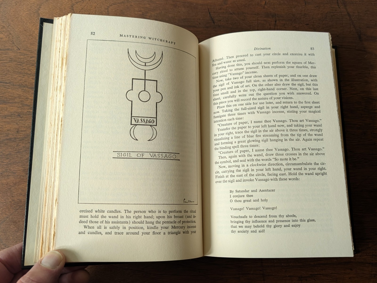 1970s ~ MASTERING WITCHCRAFT by Huson / RARE VINTAGE OCCULT HARDCOVER BOOK