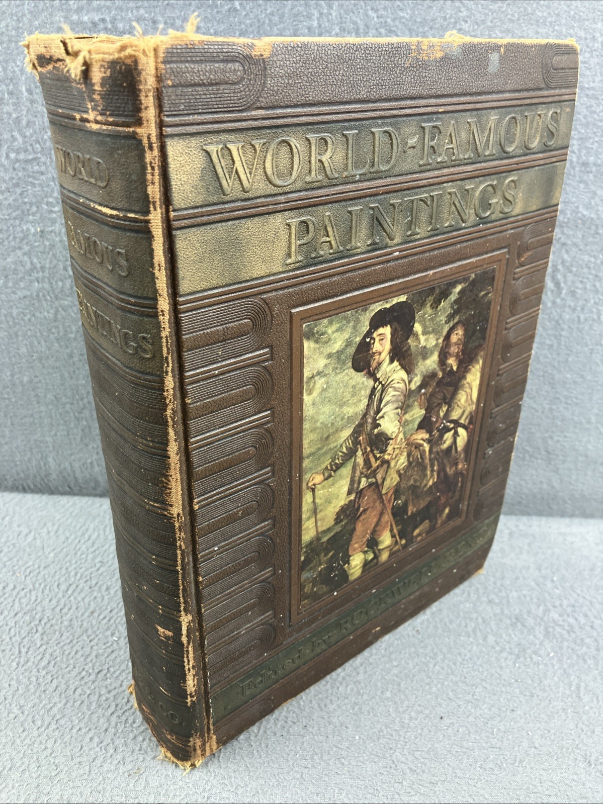 WORLD-FAMOUS PAINTINGS, Rockwell Kent (ed), 1939, Color Plates, Wise & Co