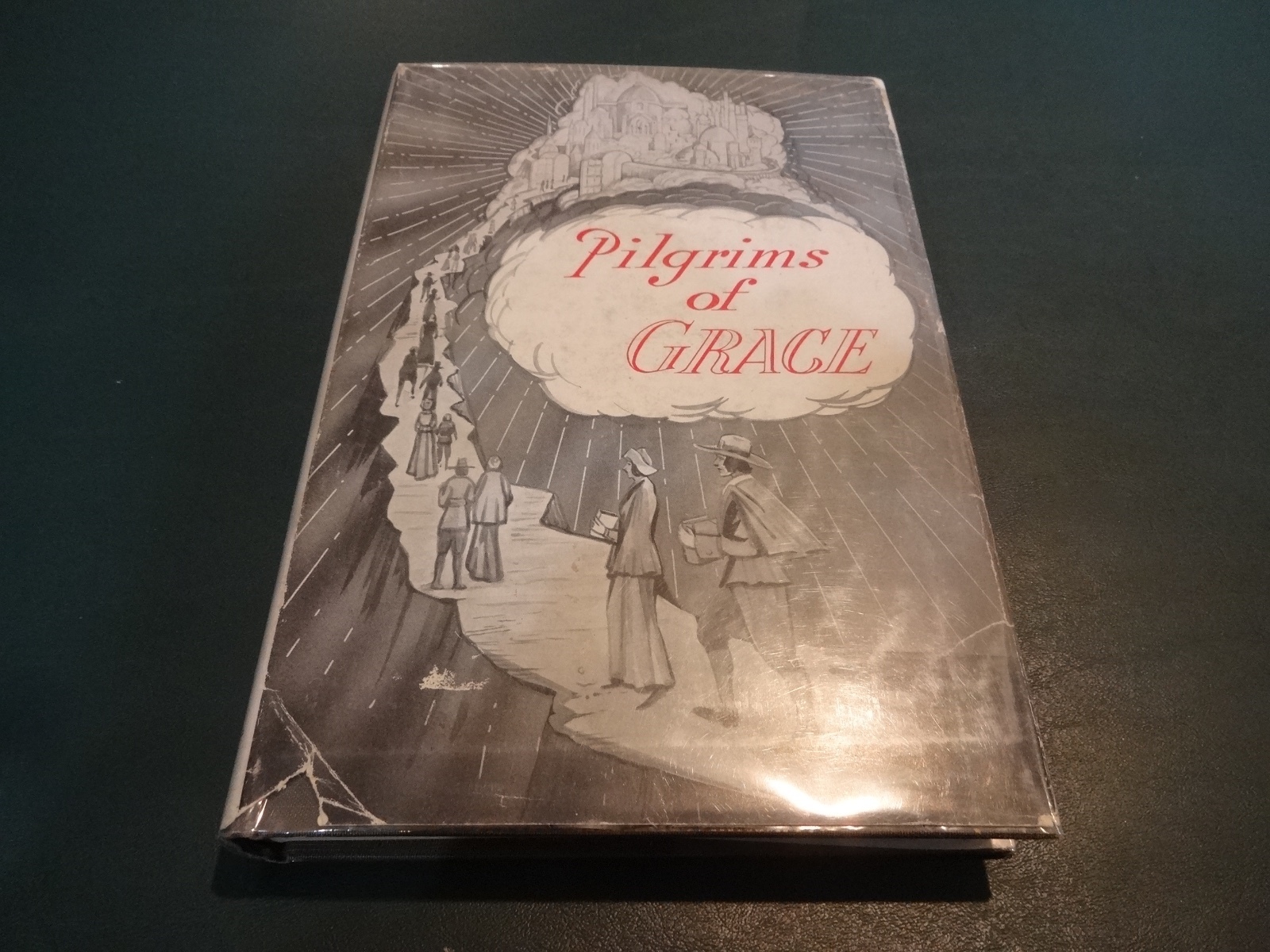 Pilgrims of Grace by L.G. Battelle- SIGNED, History of Grace Methodist Dayton OH