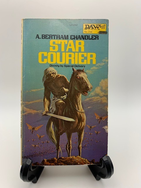 Fiction PB: STAR COURIER by A. Bertram Chandler. 1977. DAW 234. 1st edition.