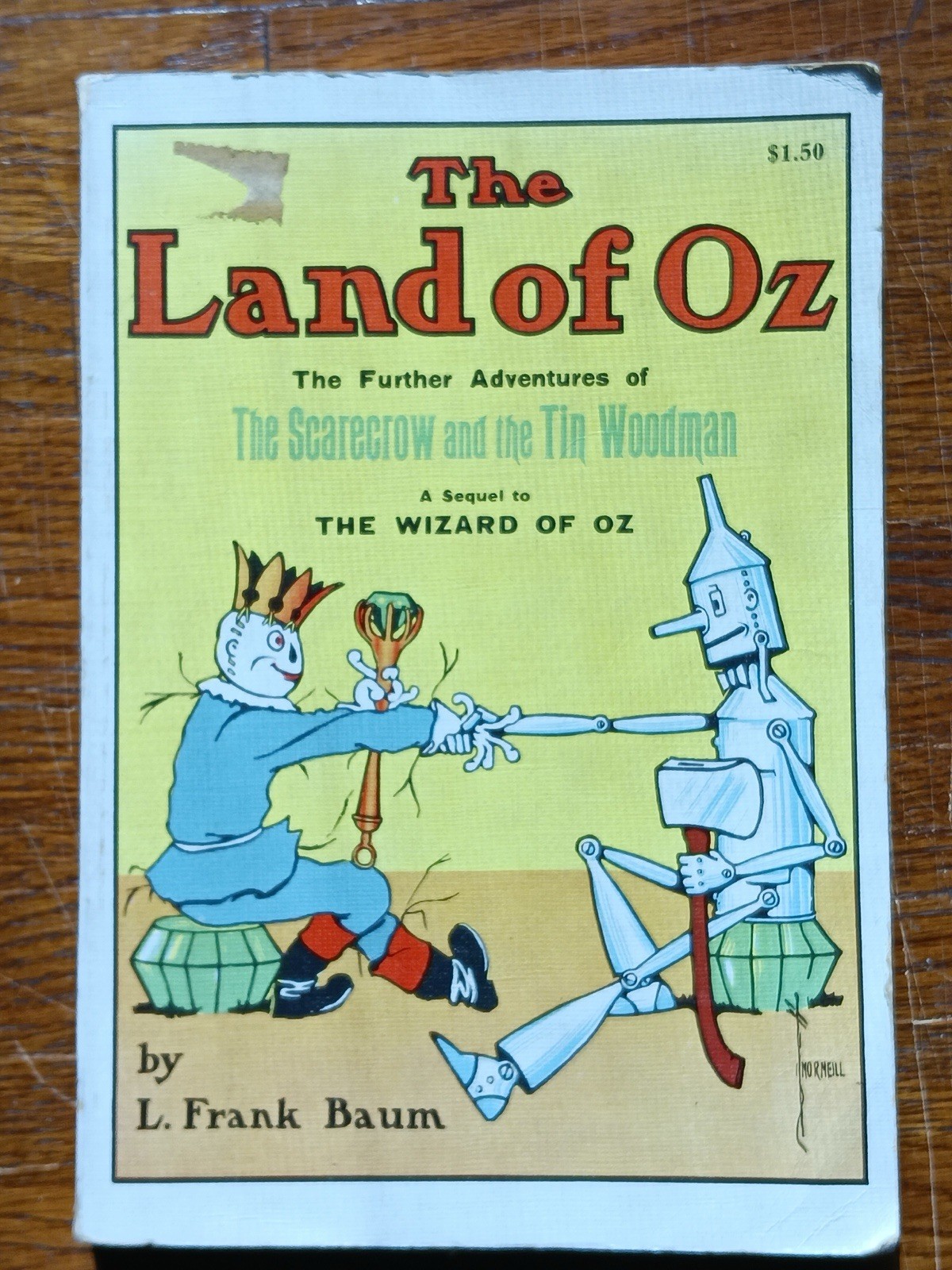 The Land of Oz by Frank Baum 1904 Paperback C Pics