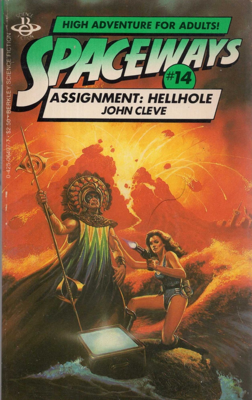 Assignment: Hellhole (Spaceways Series, 14) Vintage Sleaze GGA Pulp Paperback VG