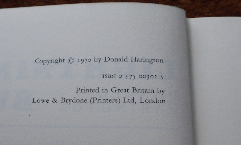 Hardcover Book & D Jacket LIGHTING BUG Donald Harrington 1971 UK Edition 212p