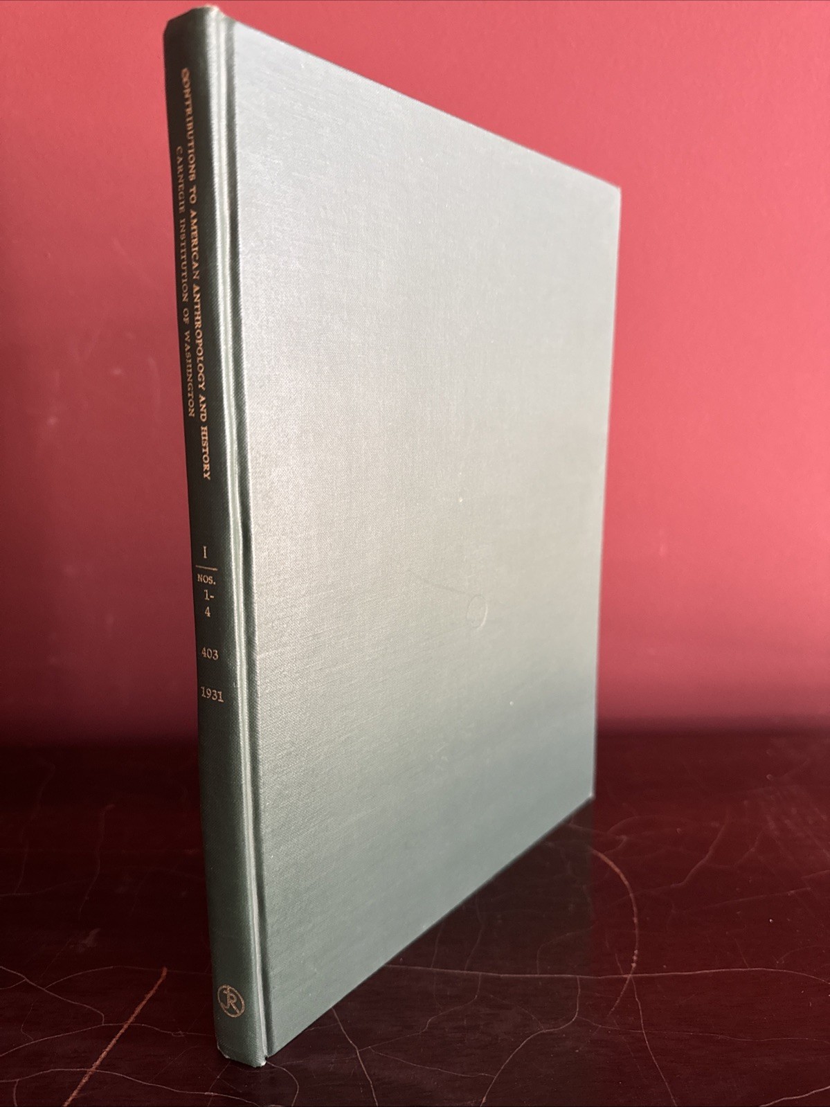 Carnegie Institute CAA Vol 1 Reprint 1970 HC Chichen Itza Maya Astronomy Belize