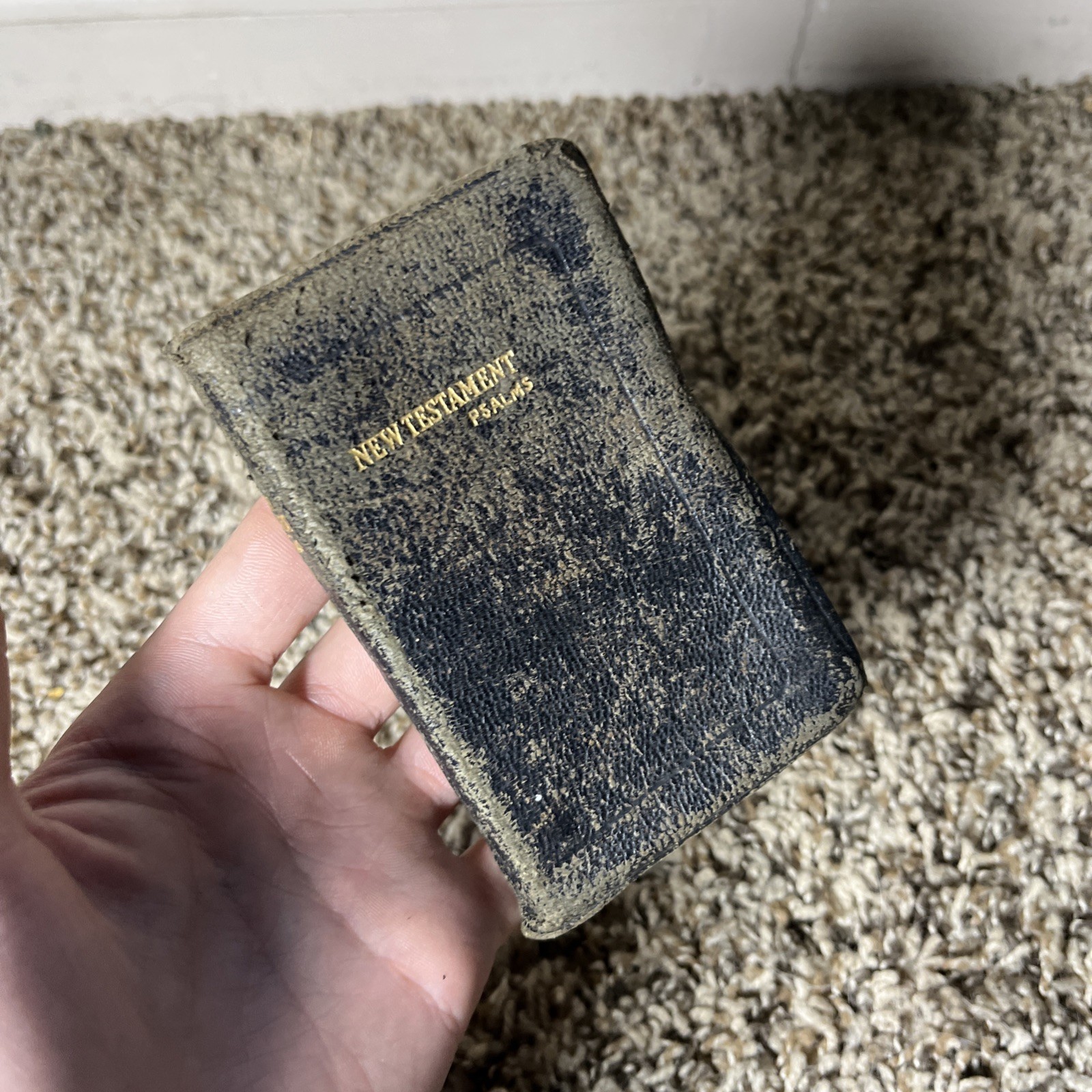 New Testament Psalms National Bible Press 1941 Pocket Sized Leather