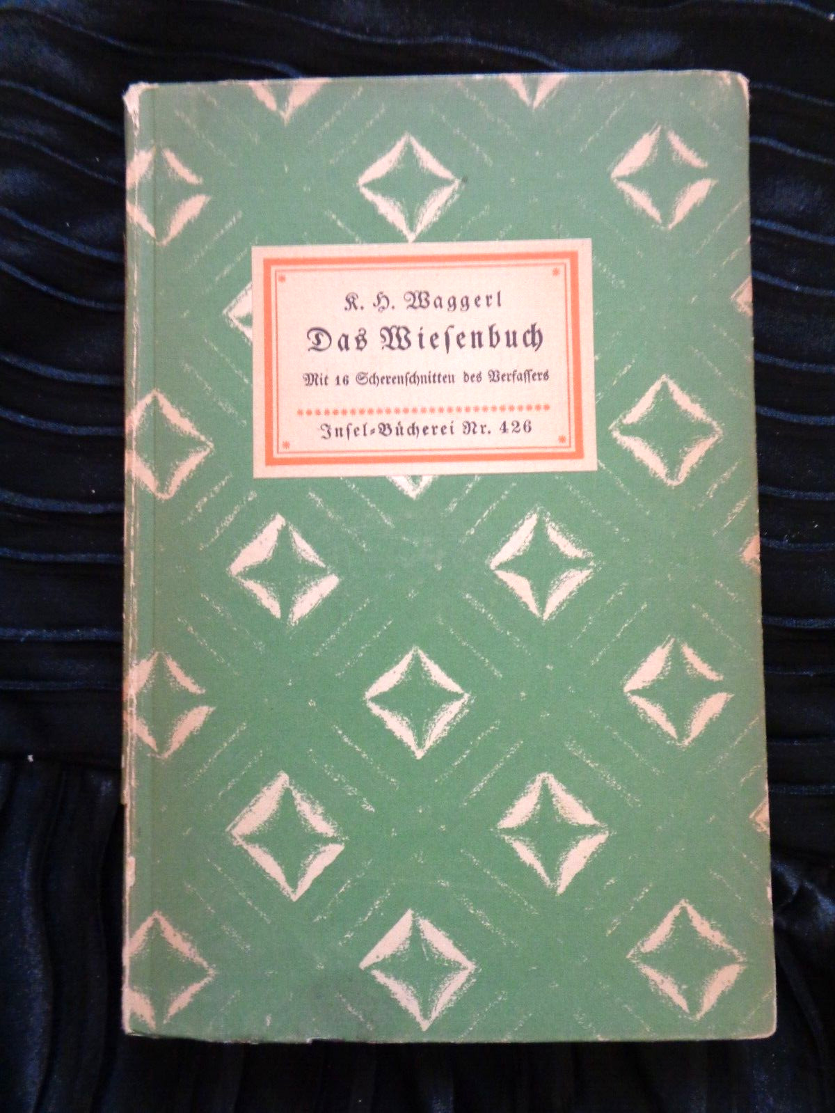Vintage Insel-Bucherei #426 Karl Heinrich Baggerl Das Biefen Buch Woodcuts Art