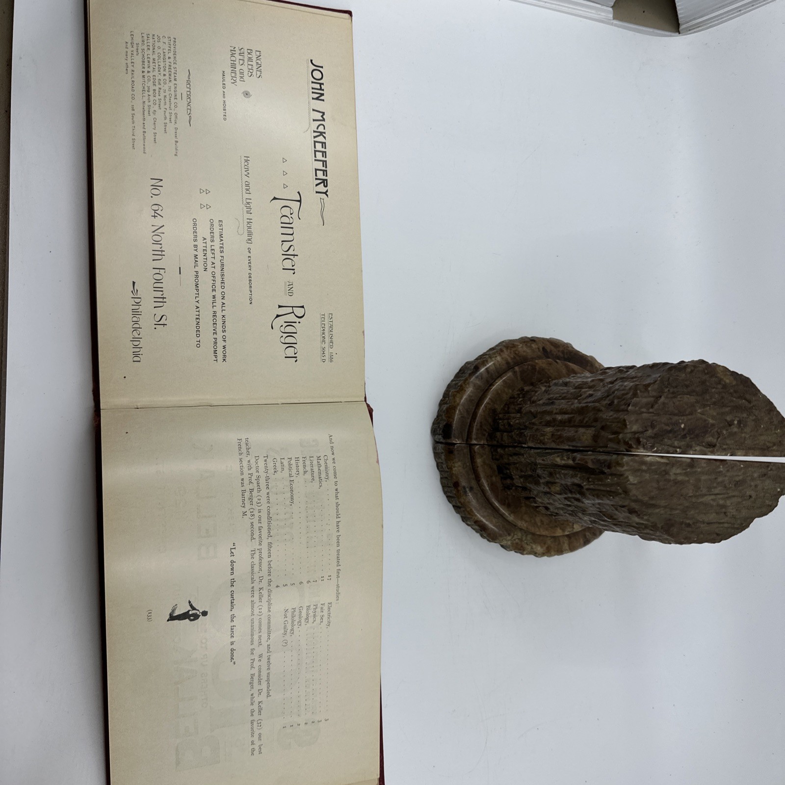 1898 Central High School Yearbook Record of Class 98 CHS (W62)