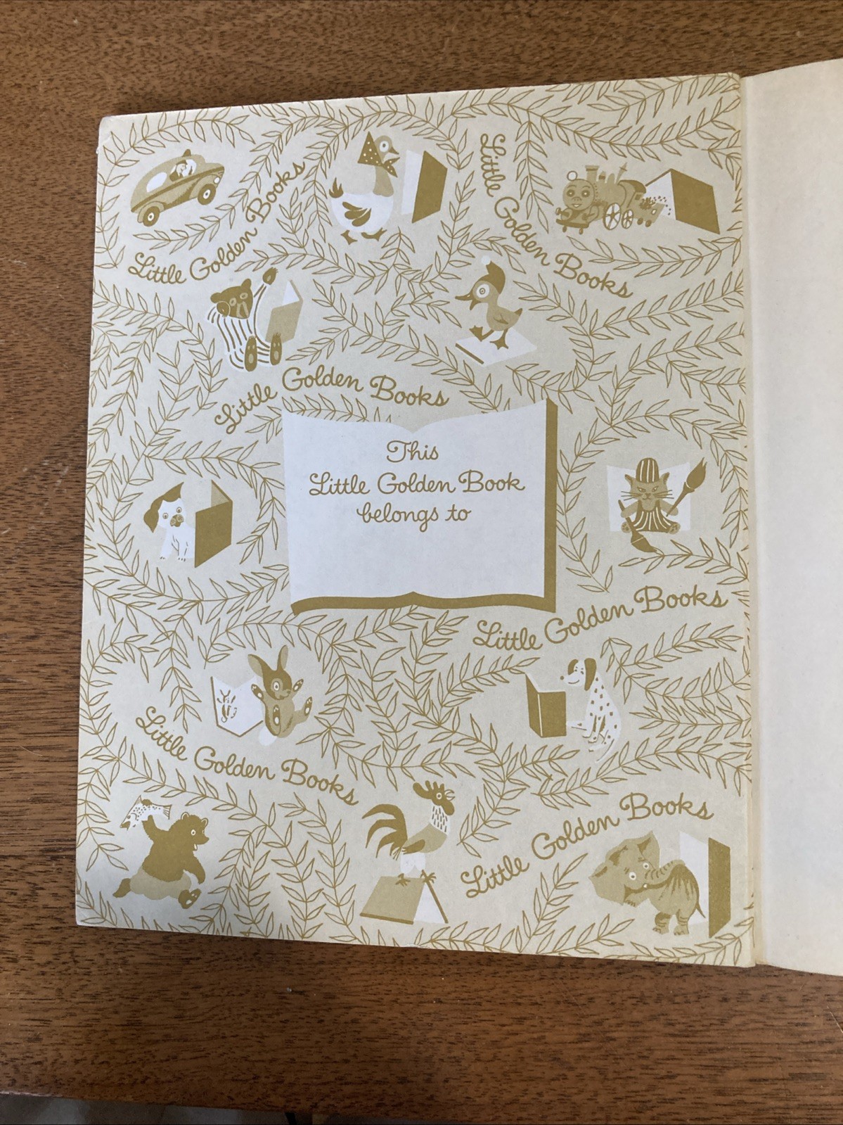 The Little Book Vintage Children’s Golden Book 8th Printing 1979 Eloise Wilkin