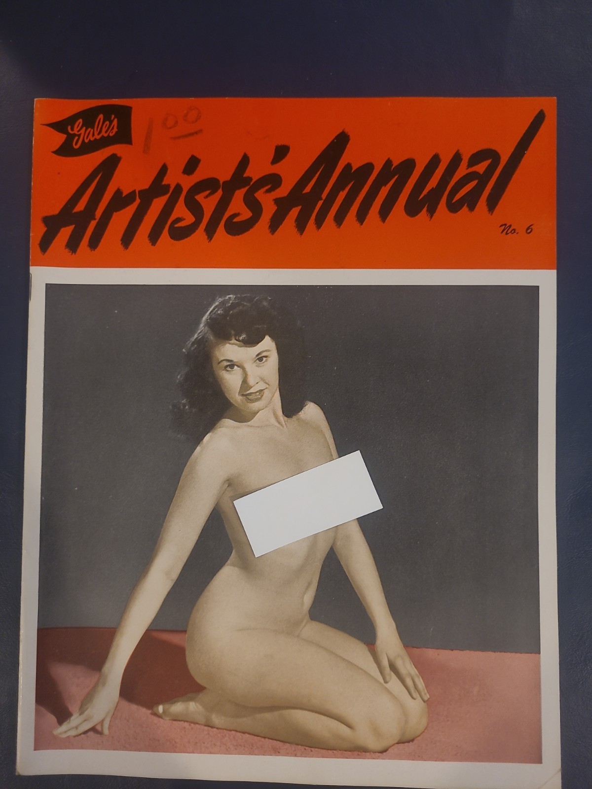 Gale’s Artist’s Annual Magazine, No 6, Vintage B&W Pin-Ups Photos