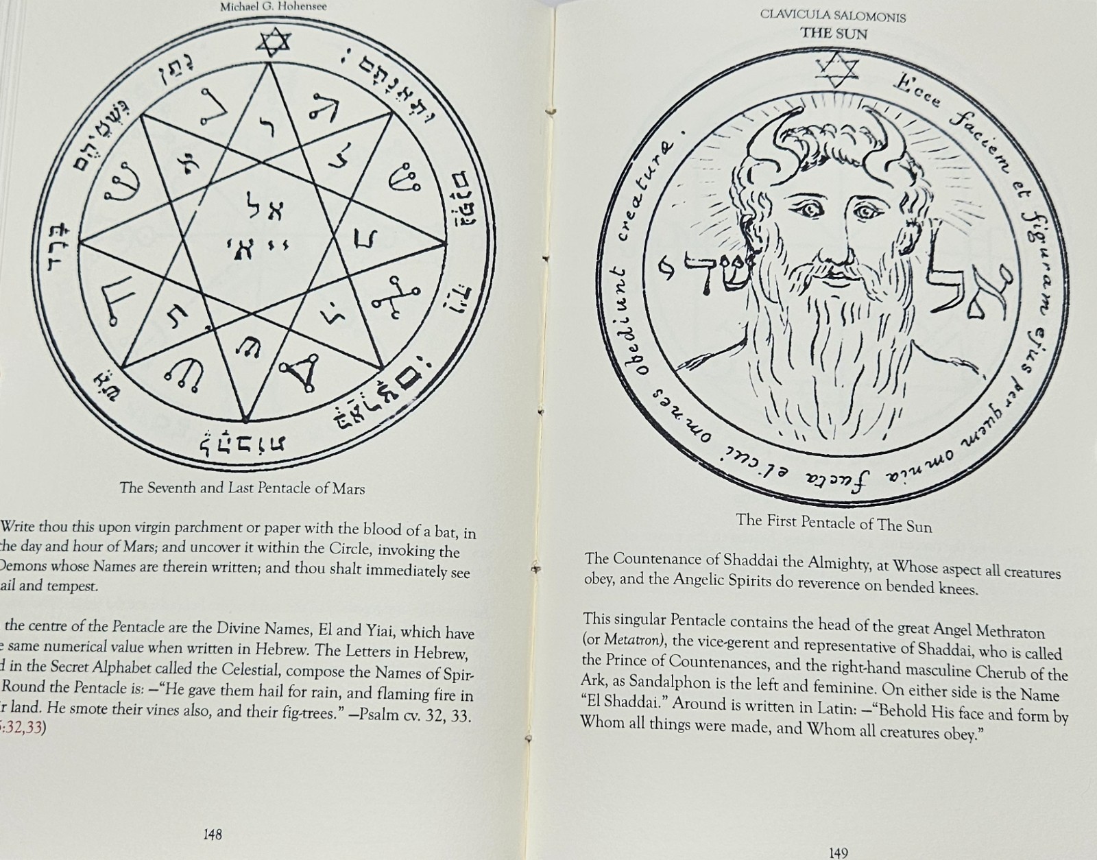 Greater and Lesser Keys Of Solomon GOETIA Demon Leather Bound Grimoire Rare Book