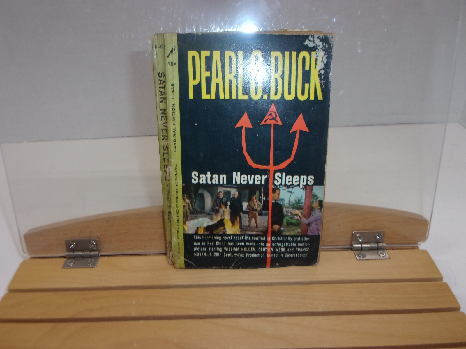 Satan Never Sleeps By Pearl S. Buck Pocket Books Inc. 1962 Original Ed.Paperback