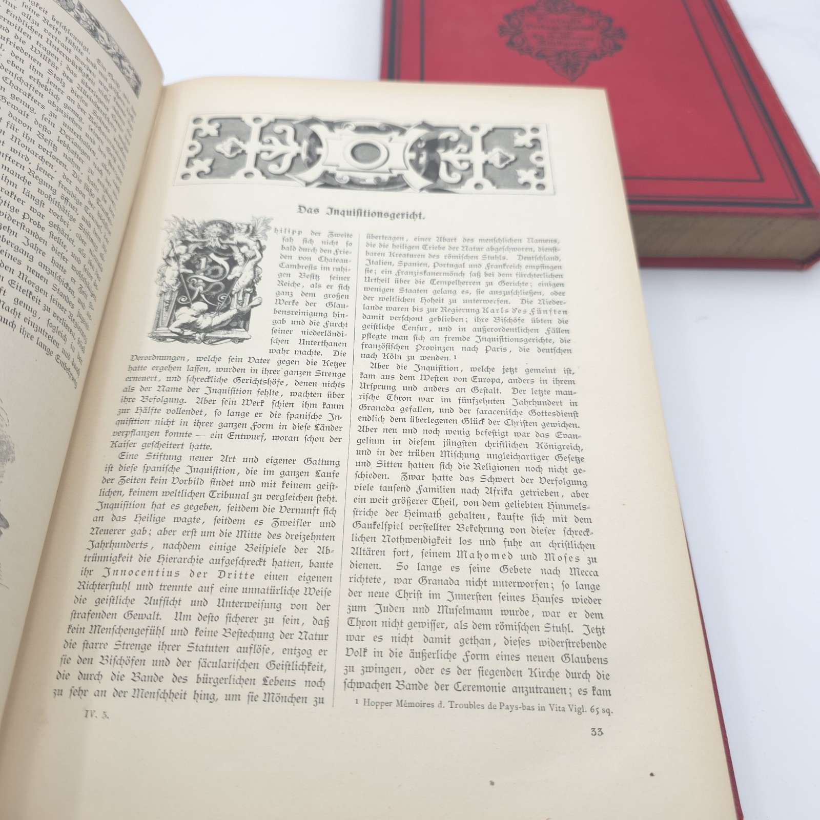 Antique Schillers Werke 4 Volume Set Stuttgart Leipzig German Decorative 1877