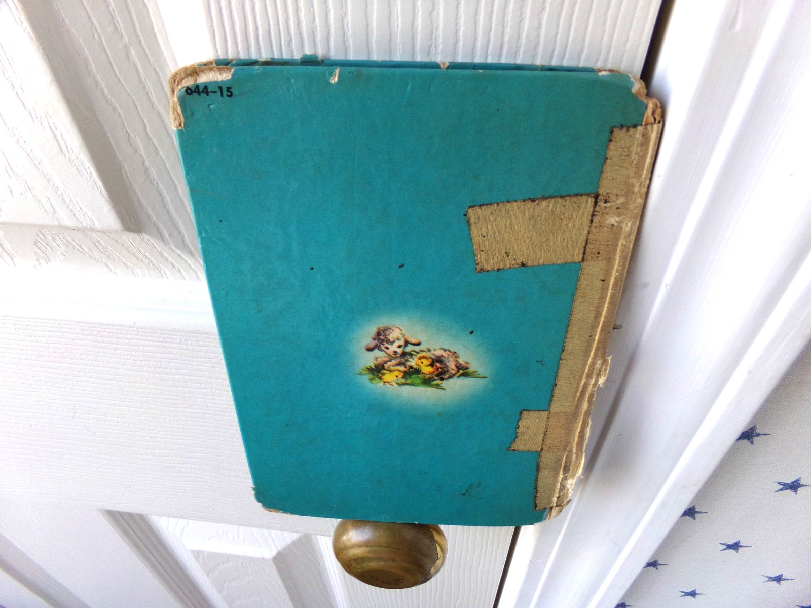 FLAWS Rand McNally Prayers For Little Children Vtg Hardcover Christian Book 1949