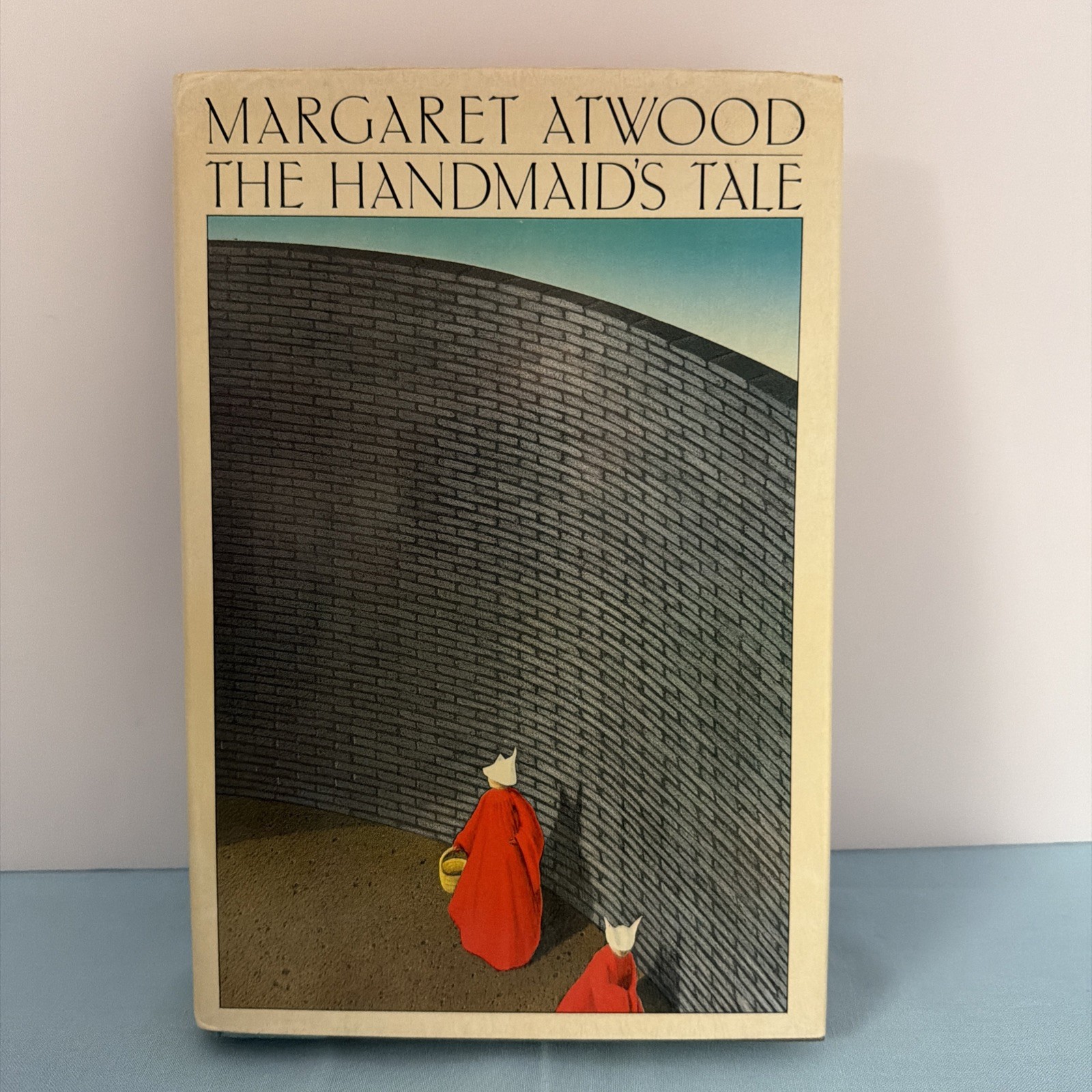 The Handmaid’s Tale 1986 Margaret Atwood 1st US ed 2nd printing, HC DJ Book Card