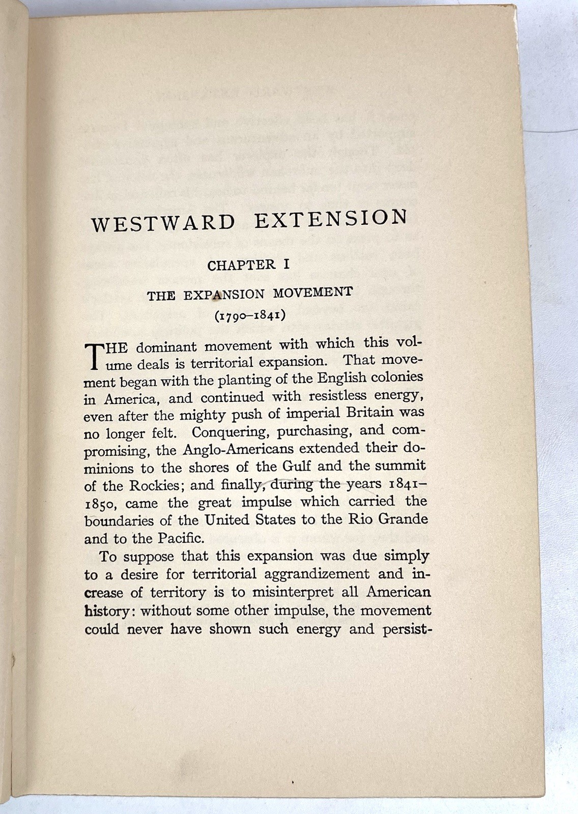 AMERICAN NATION A HISTORY Vol 17 1841-1850 Westward Extension Harpers 1906 ExLib
