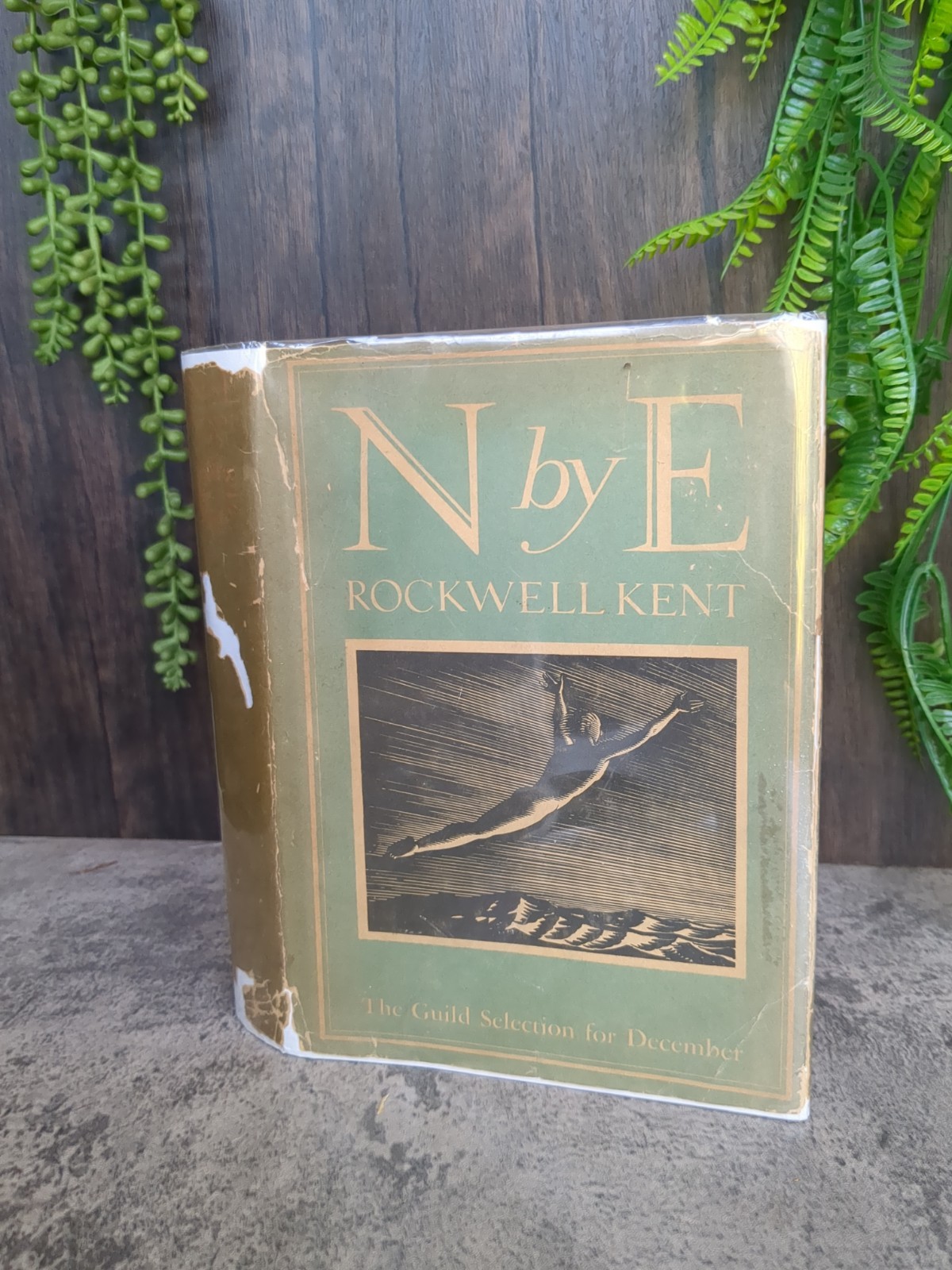 N by E Rockwell Kent 1930 Brewer & Warren, Inc. NY Literary Guild Illustrated