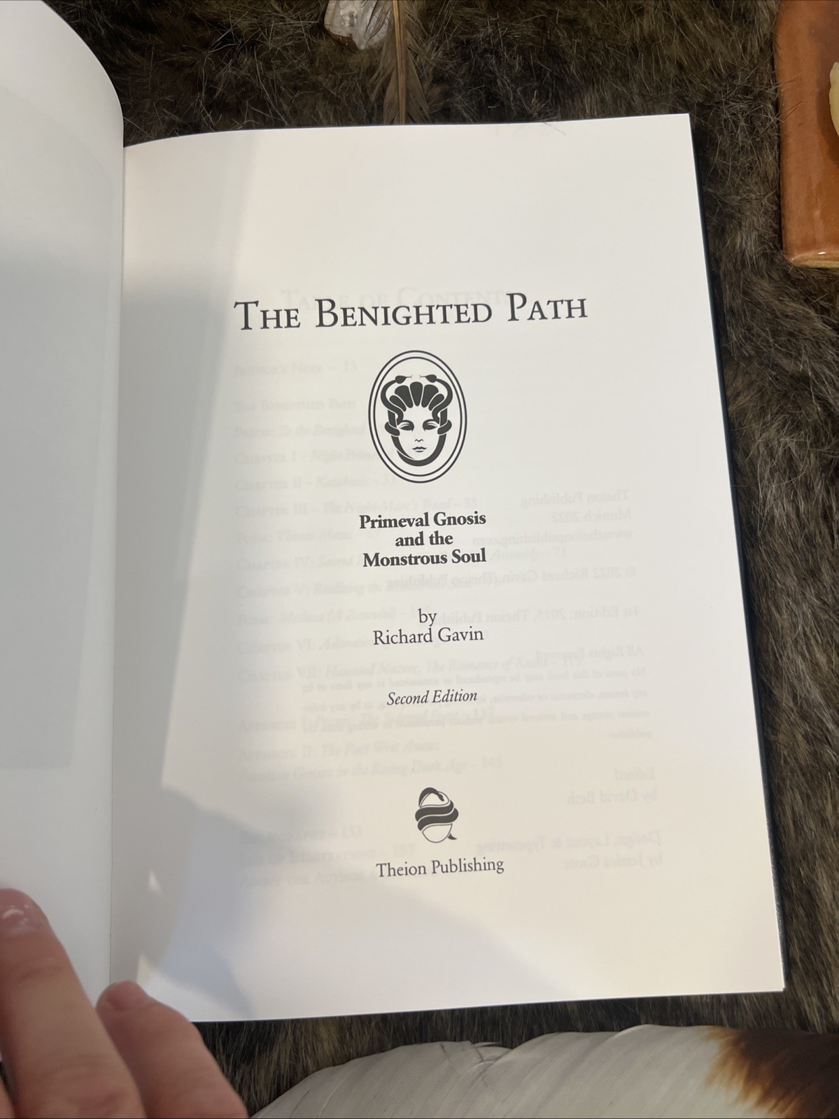 Benighted Path by Richard Gavin. Copy 10 of 58. Limited Auric Edition