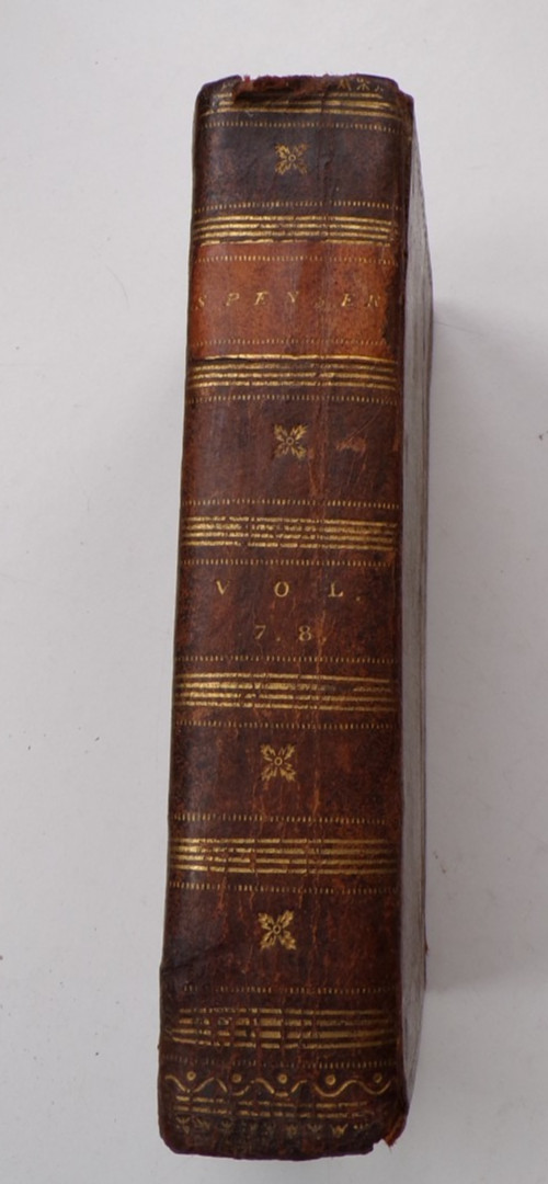Poetical Works of Edmund Spenser 1807 Vol 7 & 8 (Shepherds Calendar, Hymns & oth