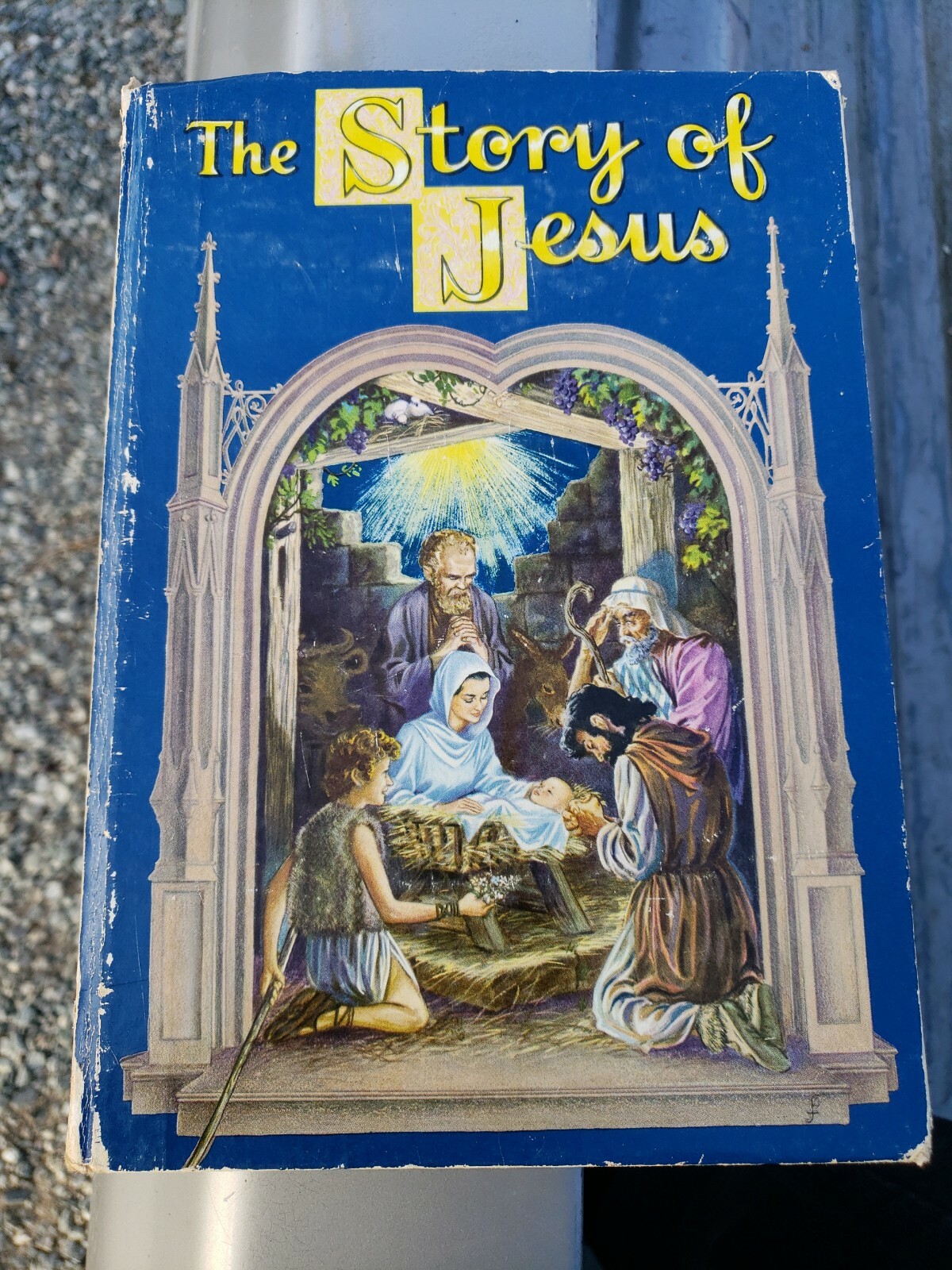 VINTAGE „The Story of Jesus“ Whitman Publishing 1941 Large Print , 380 Pages