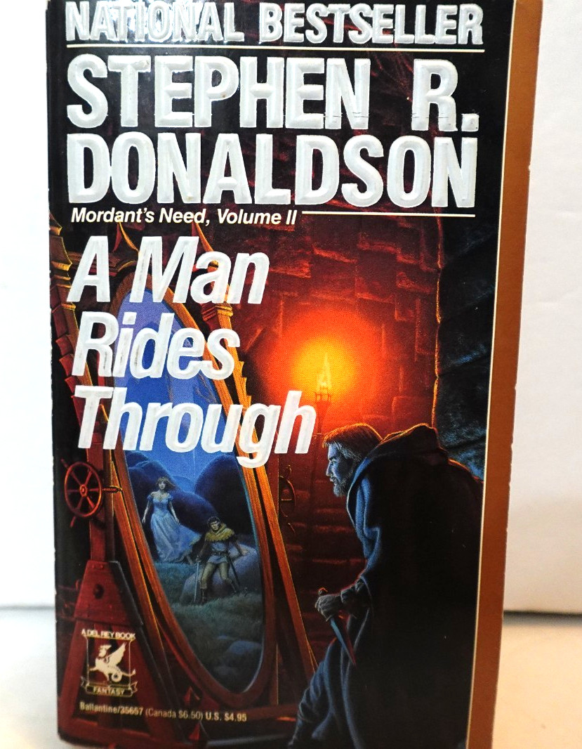 A Man Rides Through (by Stephen R Donaldson) paperback book