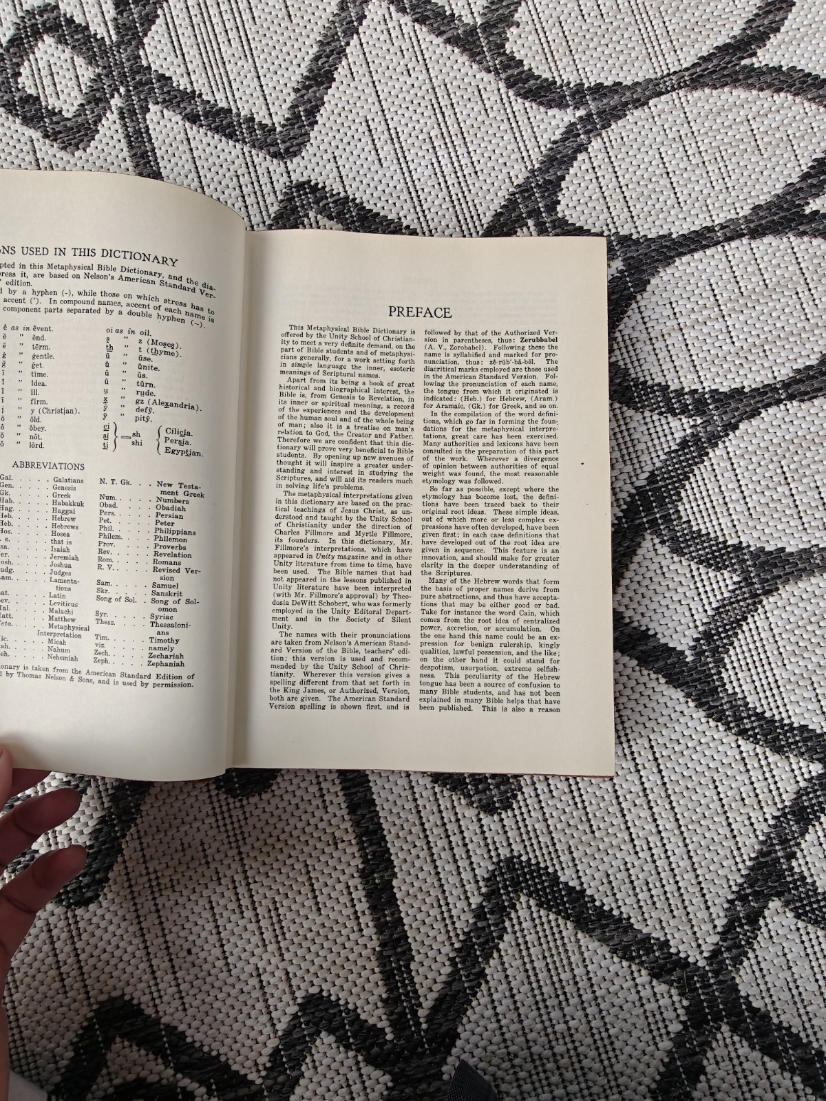 Metaphysical Bible Dictionary Unity School of Christianity Hardback 1931 7th Prt