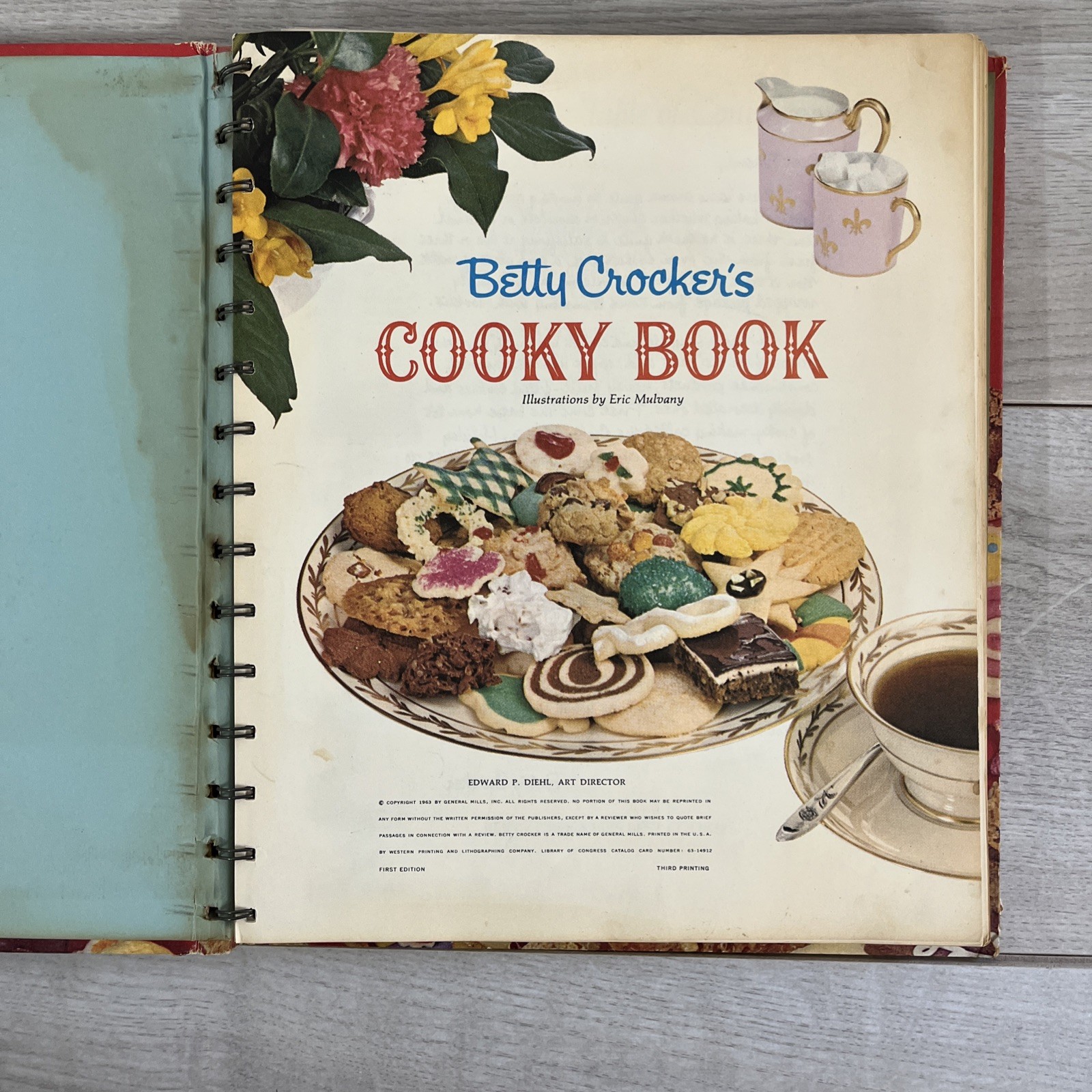 Betty Crocker’s Cooky Book 1st 3rd Edition +cook Book 17th Printing 1963-1982