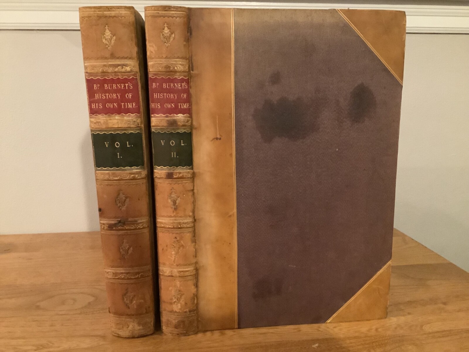 1724-34 Bishop Burnet’s History Of His Own Time – 2 Folio Volumes
