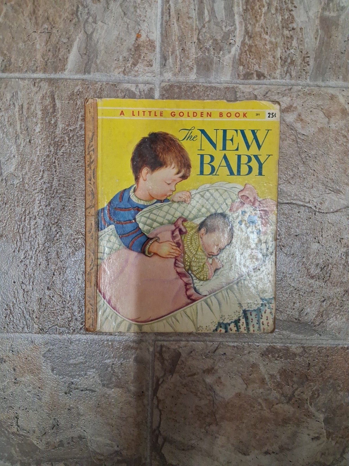 The New Baby, A Little Golden Book, 1948 ,Ruth & Harold Shane Eloise Wilkin,#291
