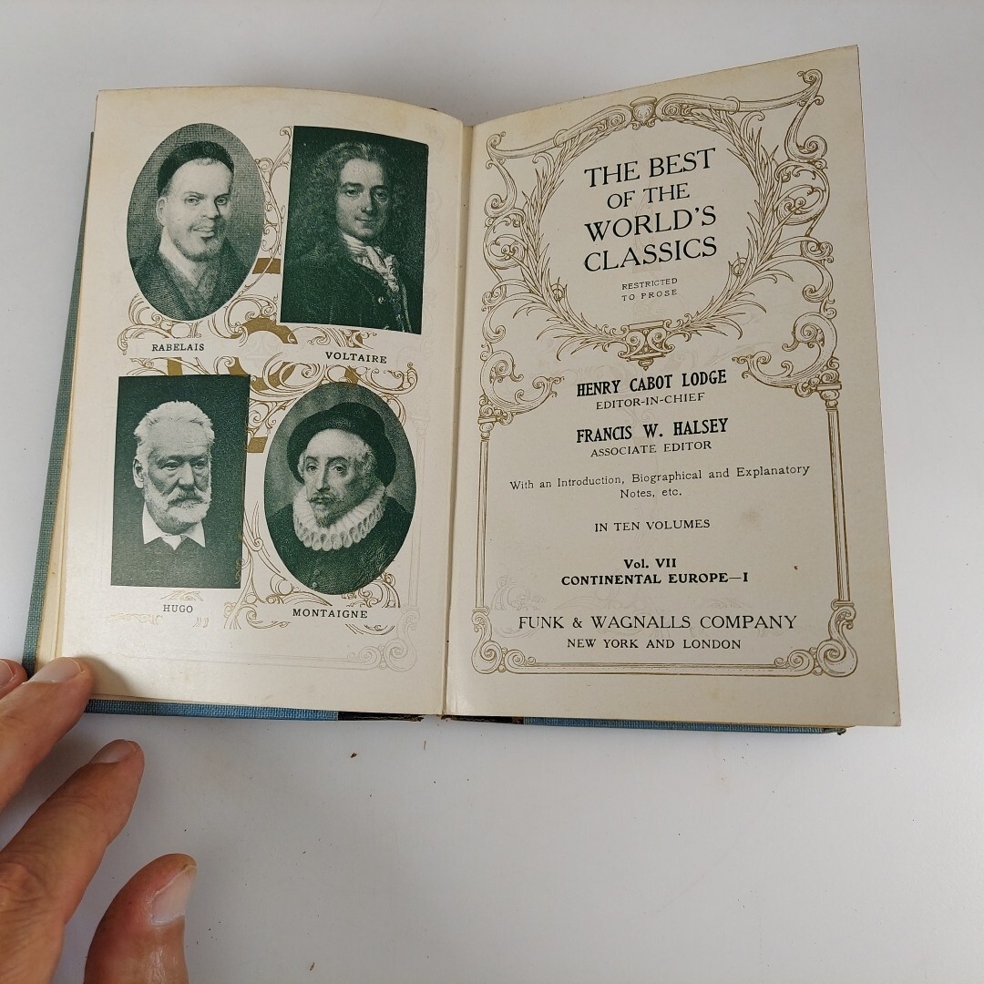 The Best of the World’s Classics Vol VII Continental Europe I Henry Cabot Lodge