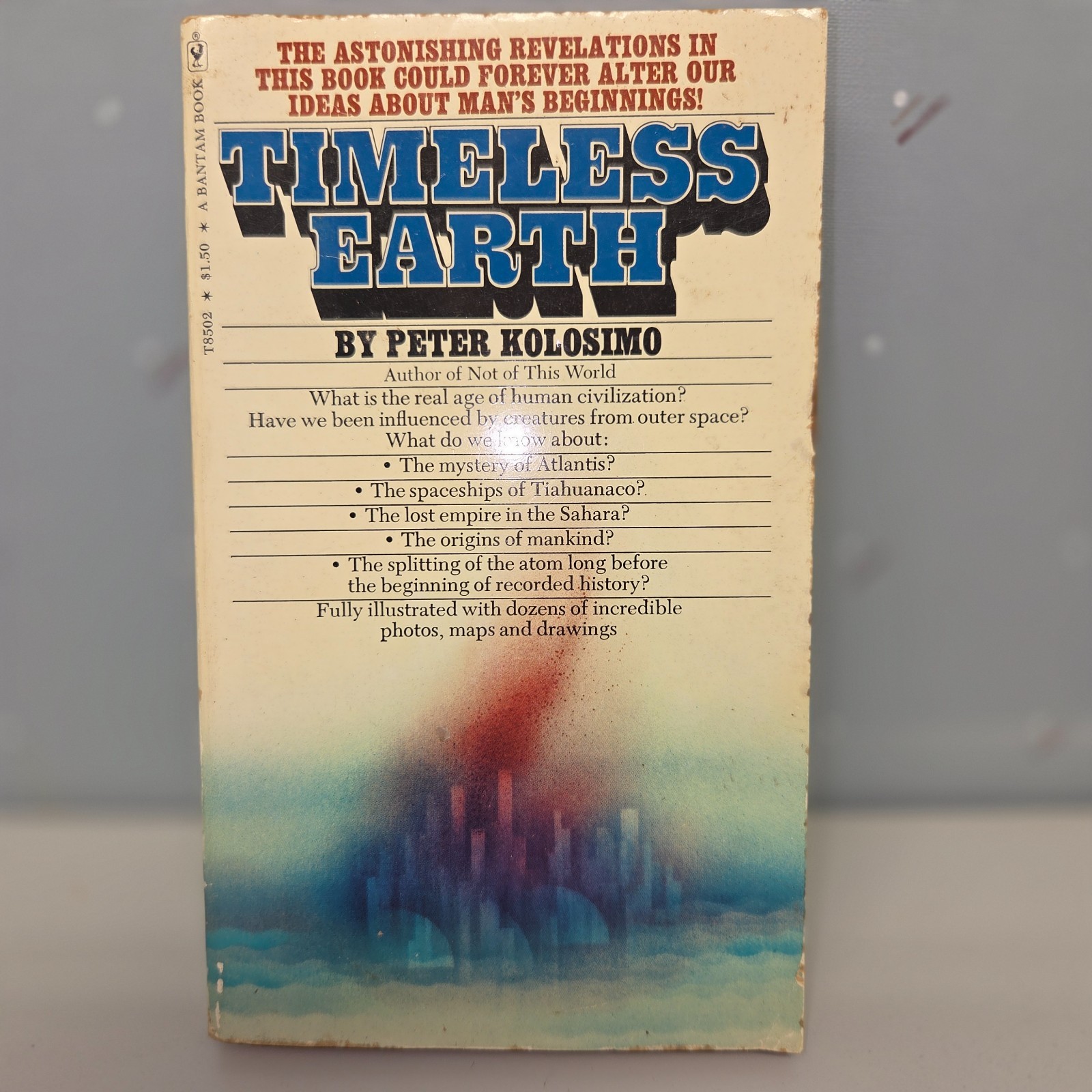 Timeless Earth Peter Kolosimo Ancient Mysteries Atlantis Lost Civilizations Book