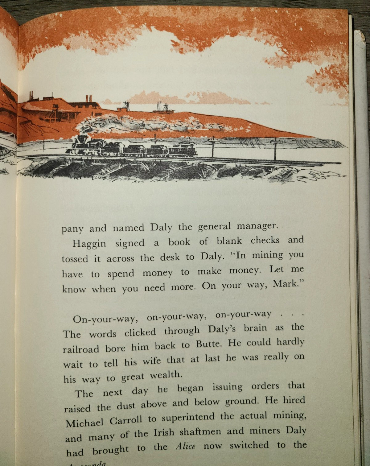 Vtg HC book, The Copper Kings of Montana by Marian T. Place, 1961