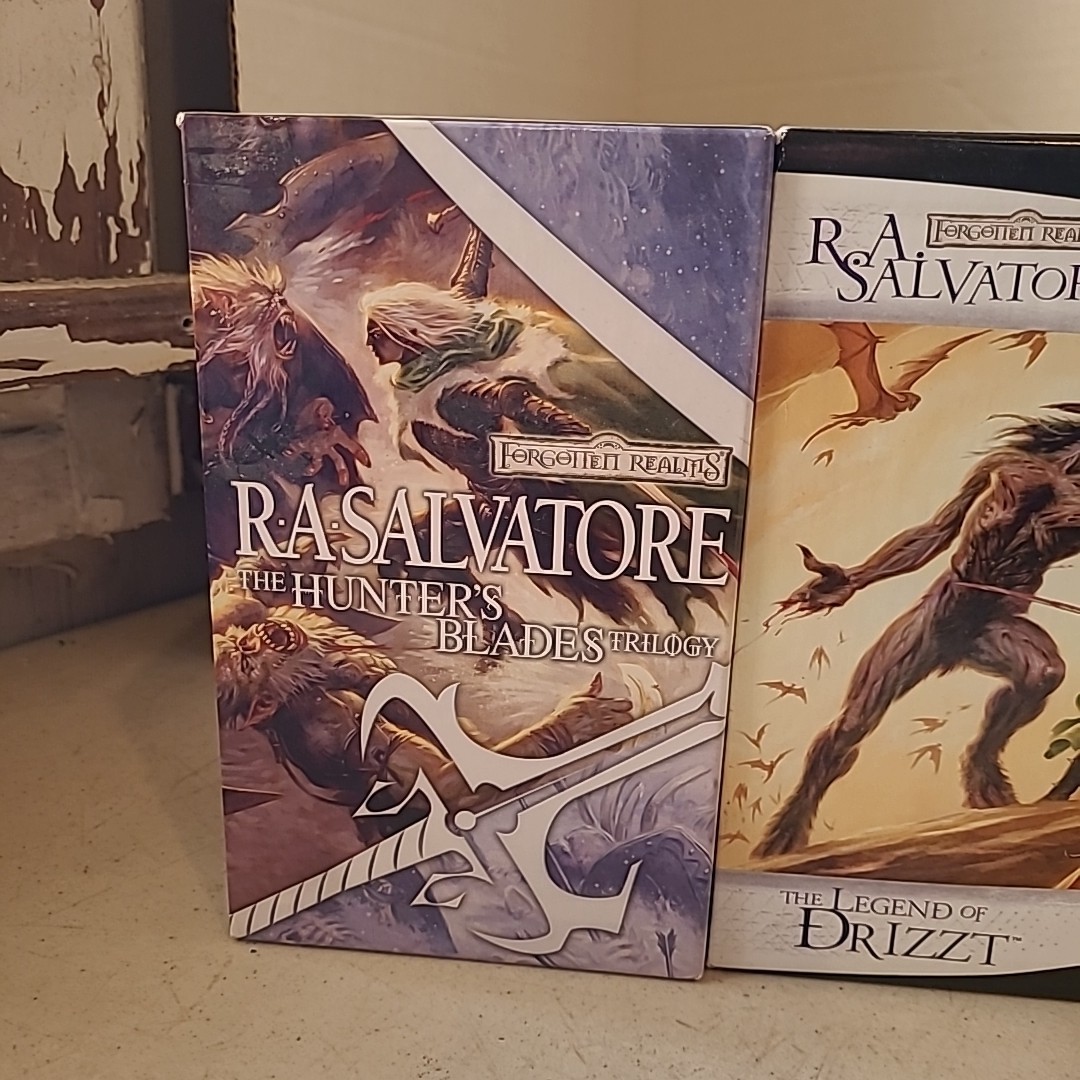 Legends of Drizzt 1 2 4-7 8-13 Salvatore Forgotten Realms Crystal Sojourn Silver