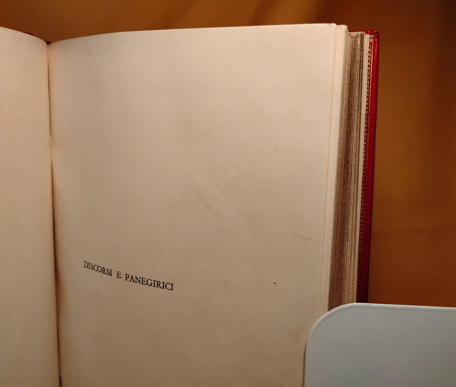 Signed E. Card. Pacelli (Pius XII) 1936 Discorsi e Panegirici Italian Text HC