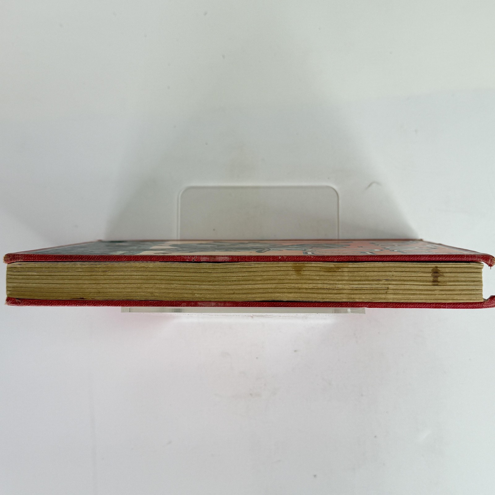 Vintage Tik-Tok Of Oz L Frank Baum Reilly & Lee Red Cloth Hardcover Illustrated