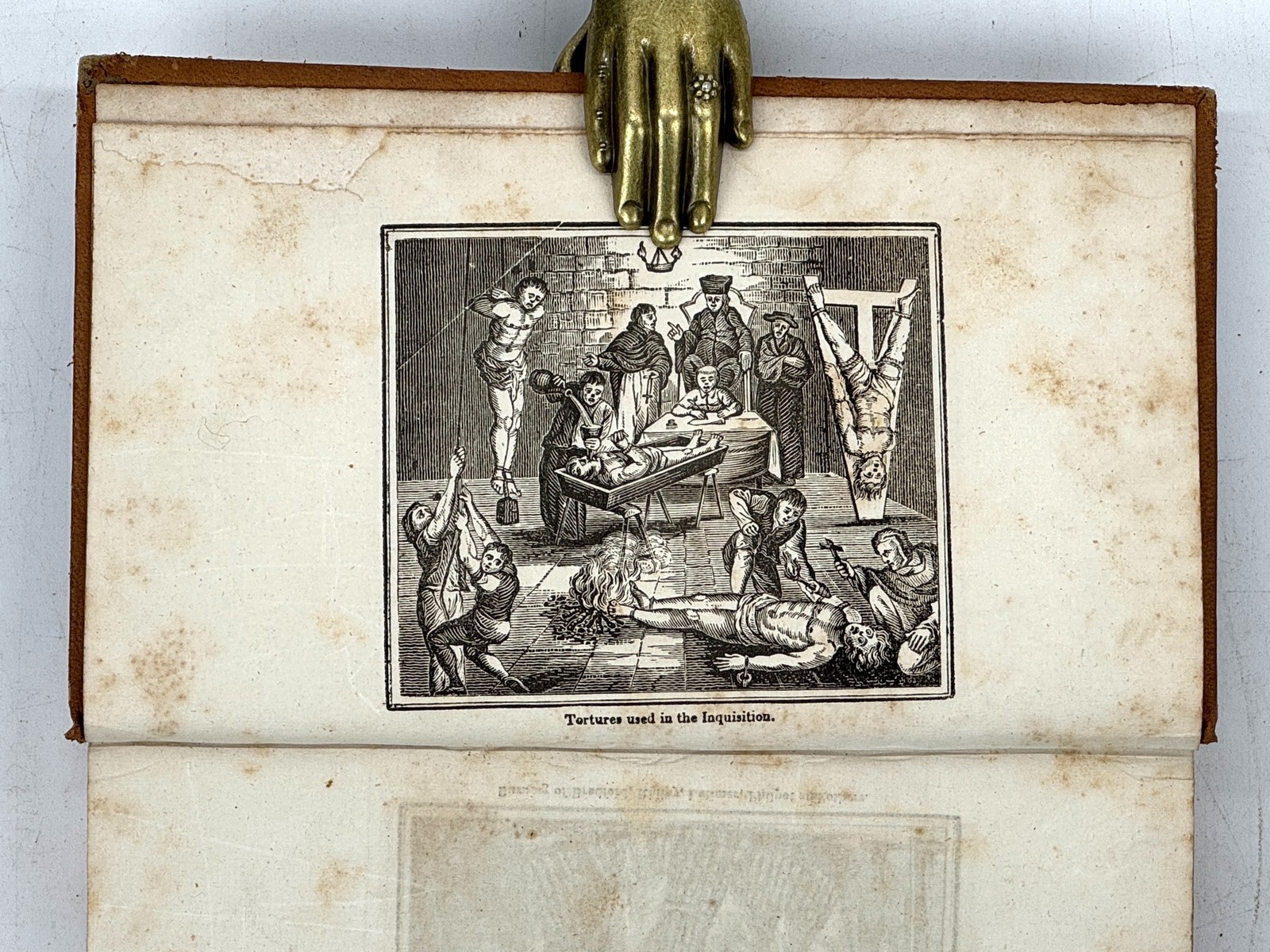 1831 A Theological Dictionary. With Plates of Martyrs. Woodward’s New Edition.