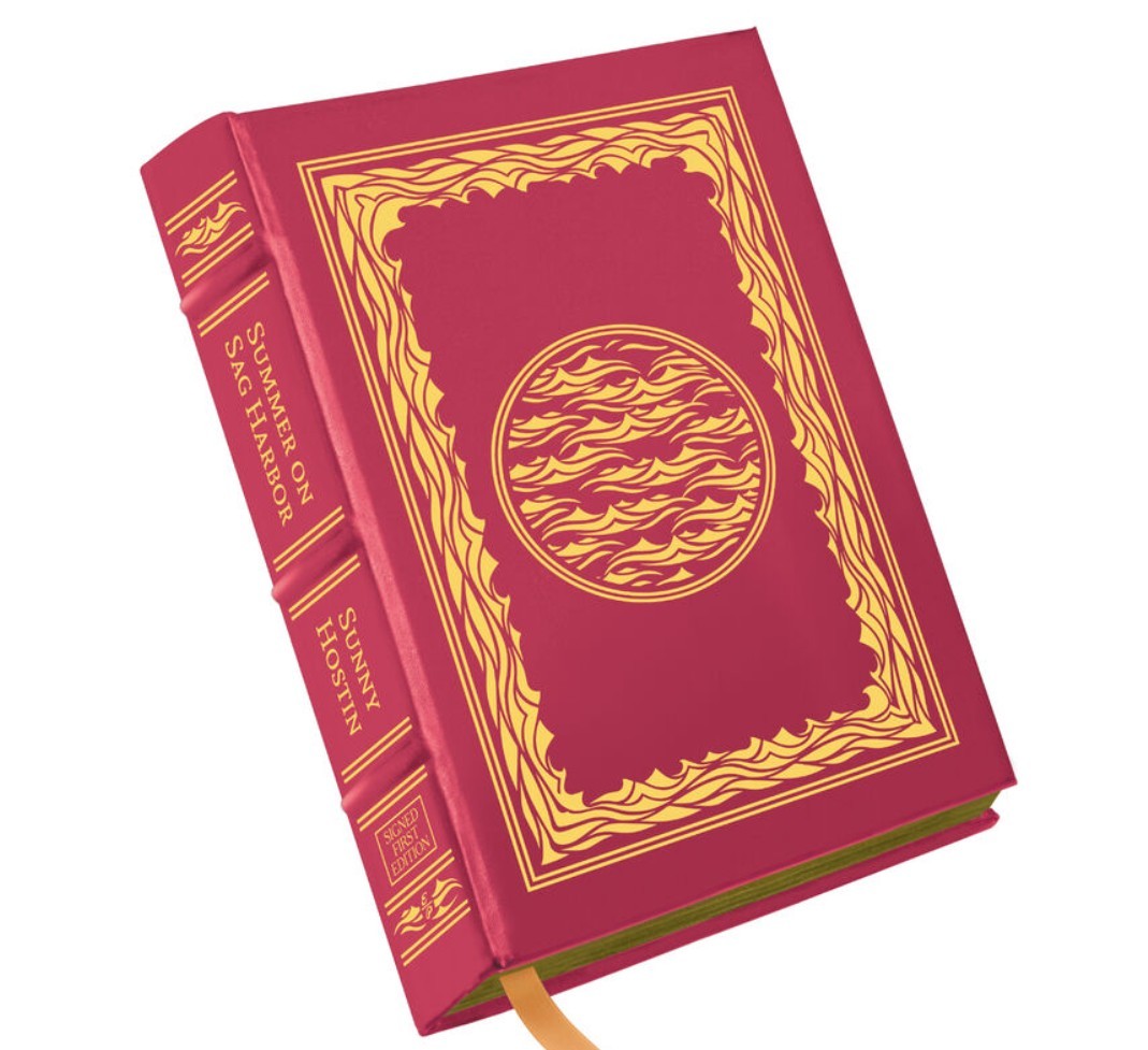EASTON PRESS Summer on Sag Harbor Sunny Hostin SIGNED First Leather SEALED