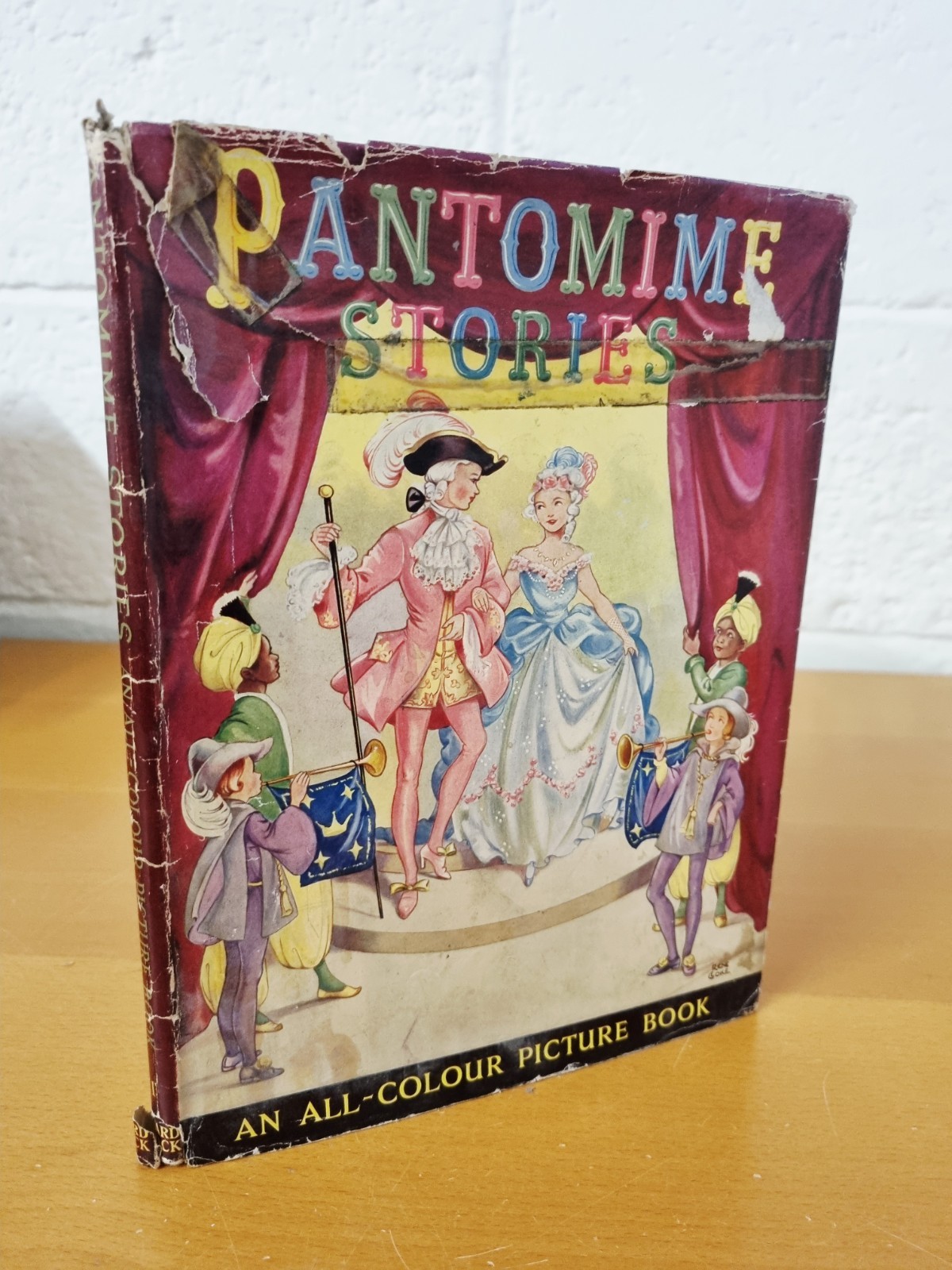 PANTOMIME STORIES Ward Lock and Co. Ltd 1950s – hardback in d/j – w