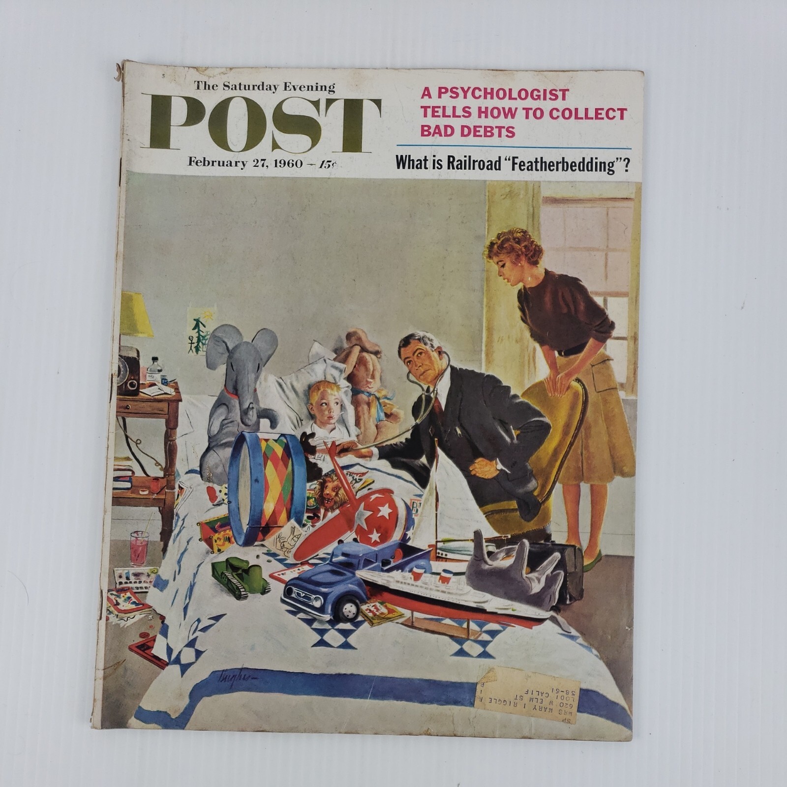 The Saturday Evening Post February 27 1960 Norman Rockwell, Golf, American Jobs