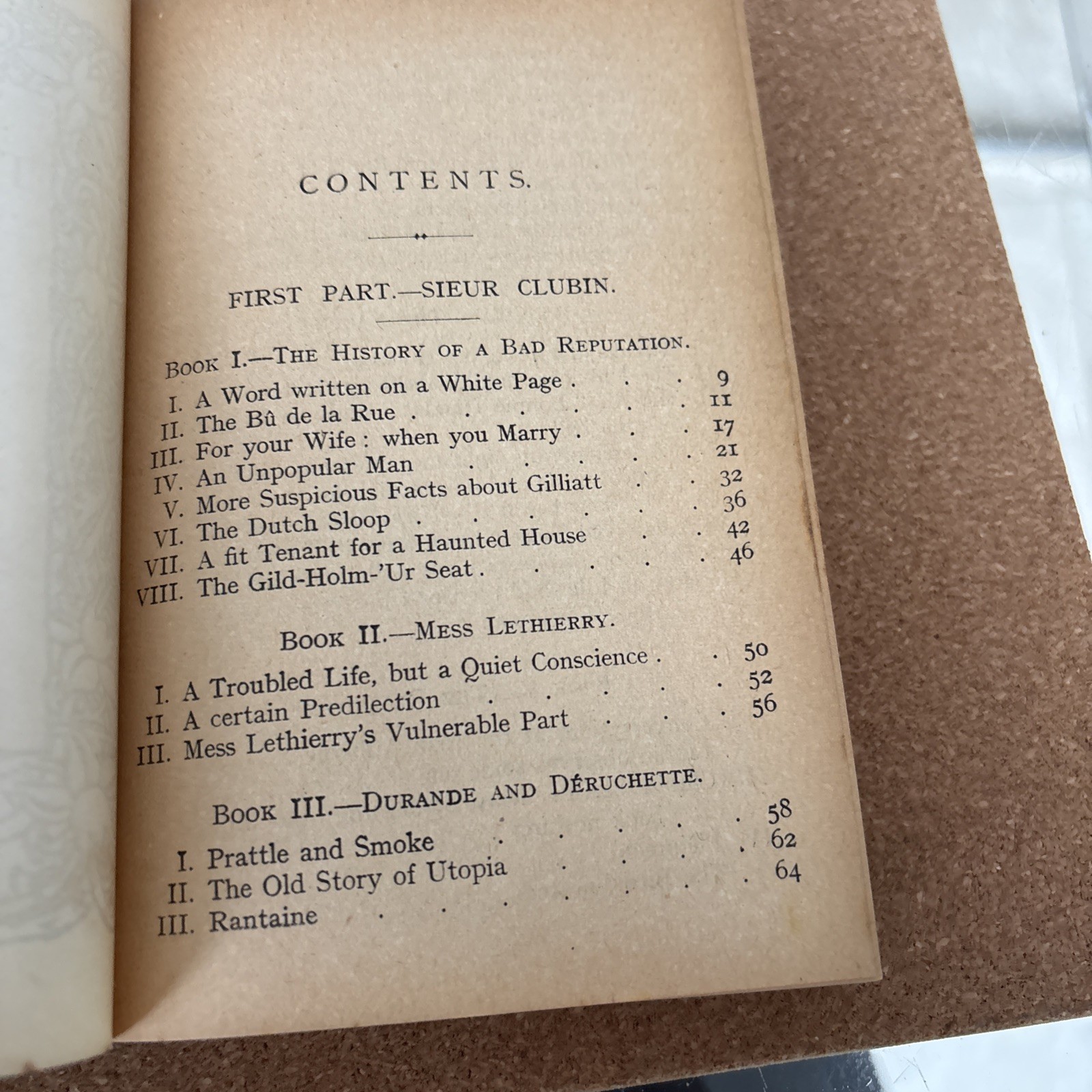 The Toilers of The Sea by Victor Hugo Book Publisher T Nelson and Sons