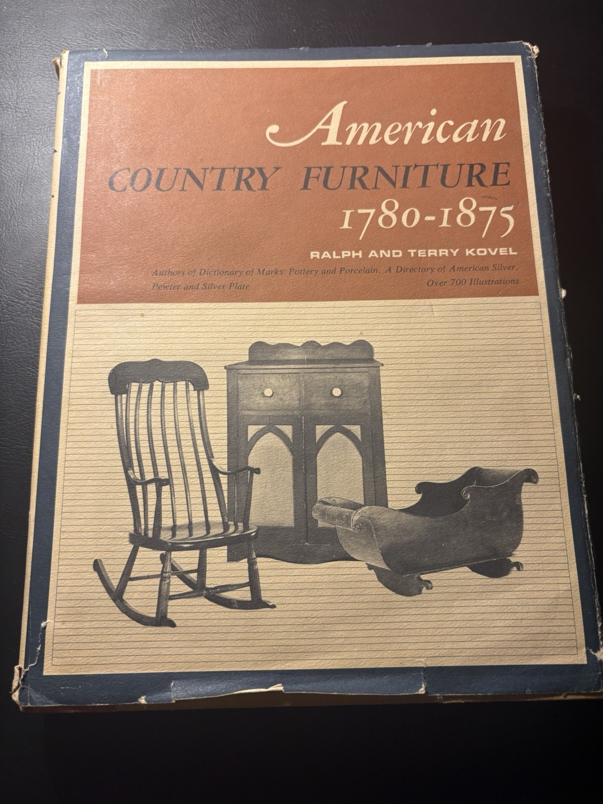 American Country Furniture 1780-1875 Hall & Shover HC DJ Primitive Antiques