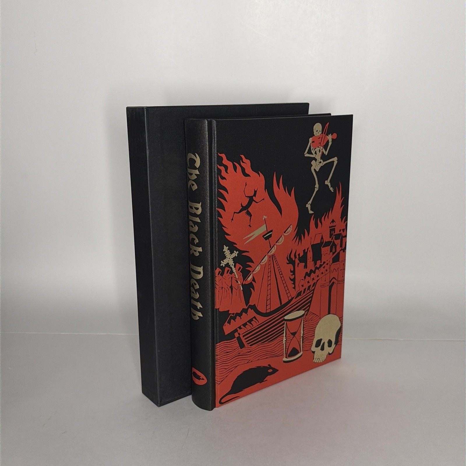 THE BLACK DEATH; Philip Ziegler; 1997 Folio Society Hardcover w/Slipcase