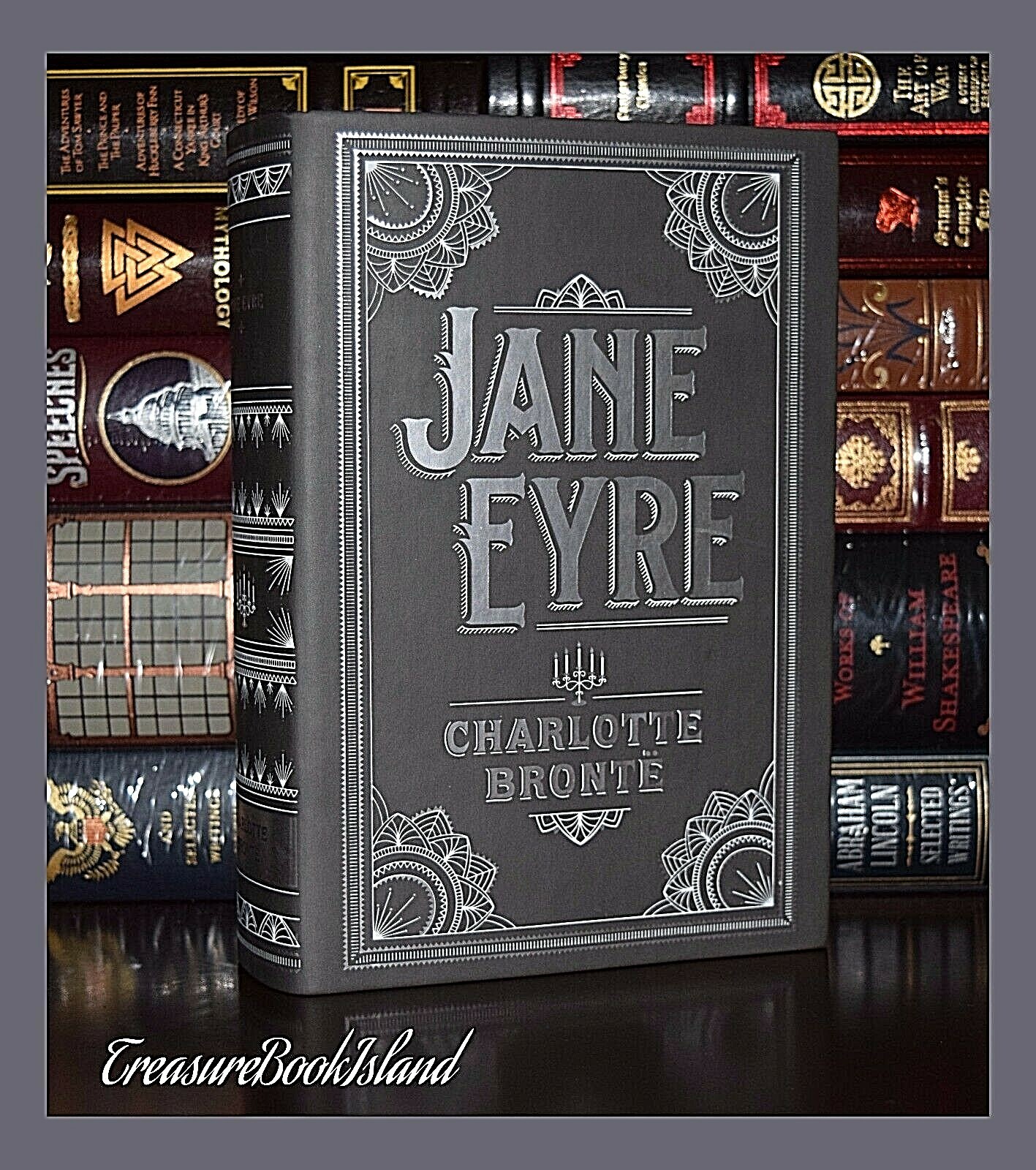 Jane Eyre by Charlotte Bronte Brand New Leather Bound Collectible Deluxe Edition