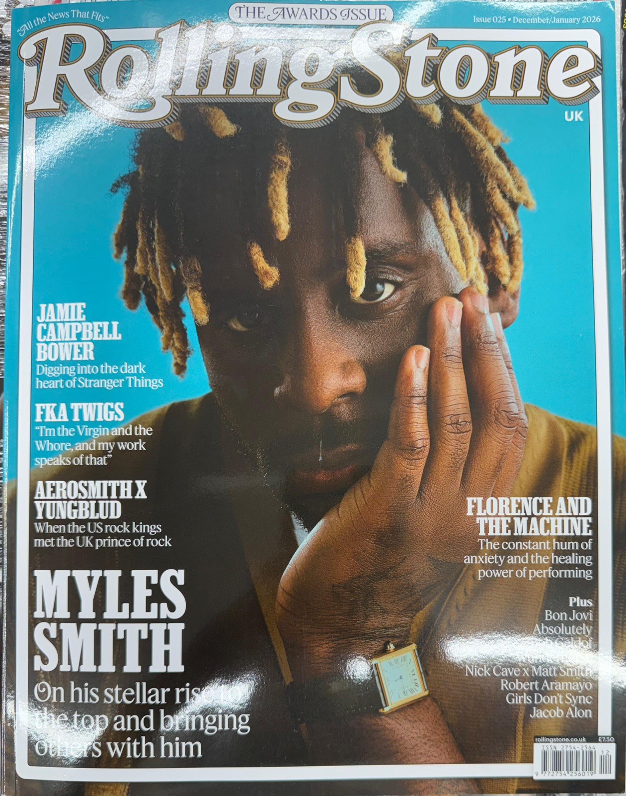 ROLLING STONE UK MAGAZINE-DECEMBER 2025/JANUARY 2026-MYLES SMITH-Brand New